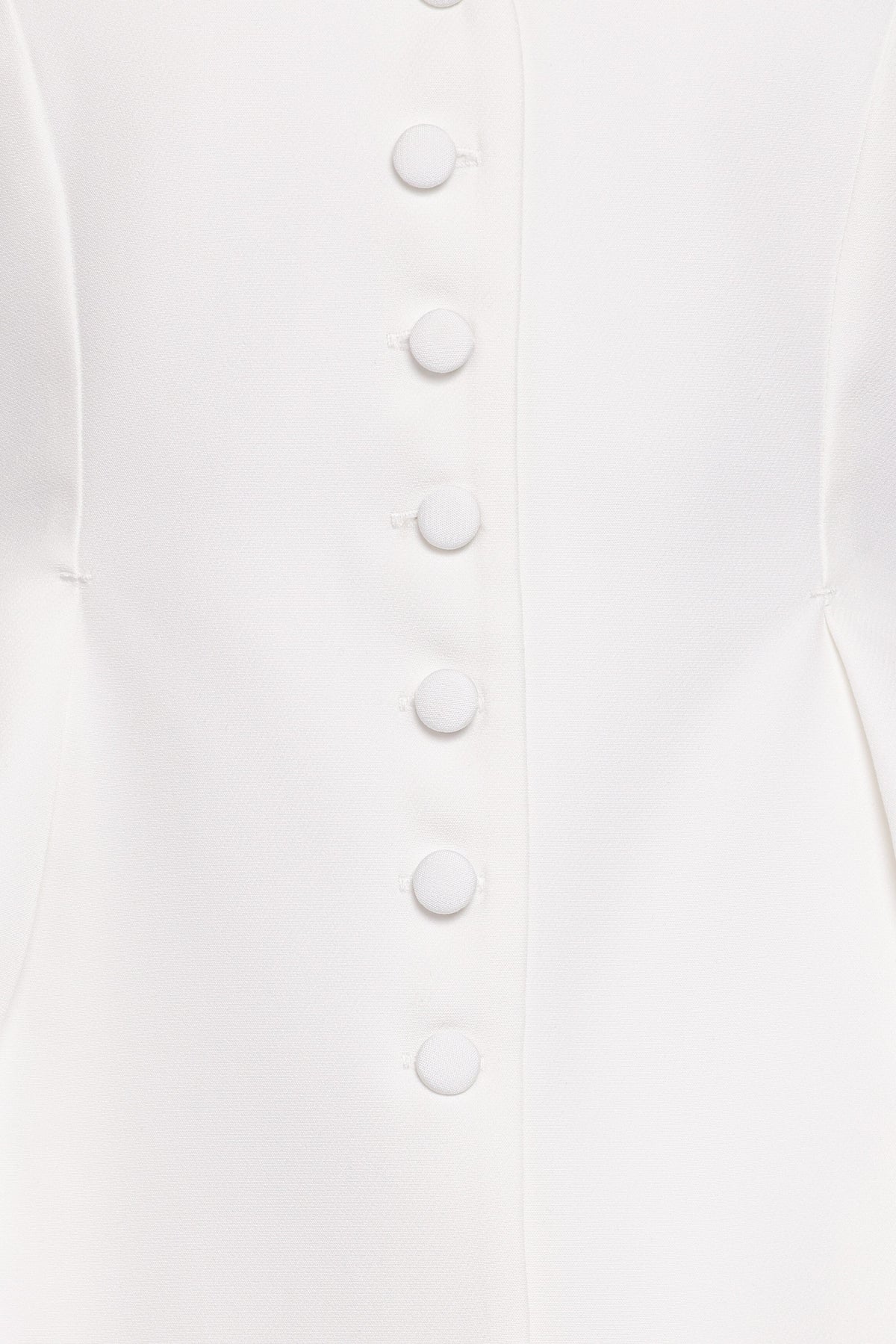 Odelia Halter Vest Pant Set in White – view 8 of 9