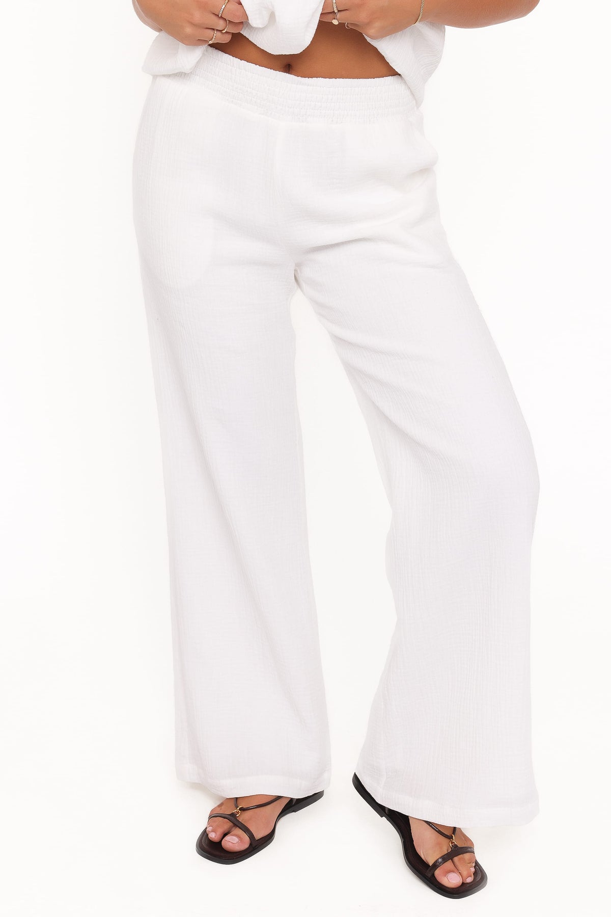 Olivia Pant Set in White – view 5 of 6