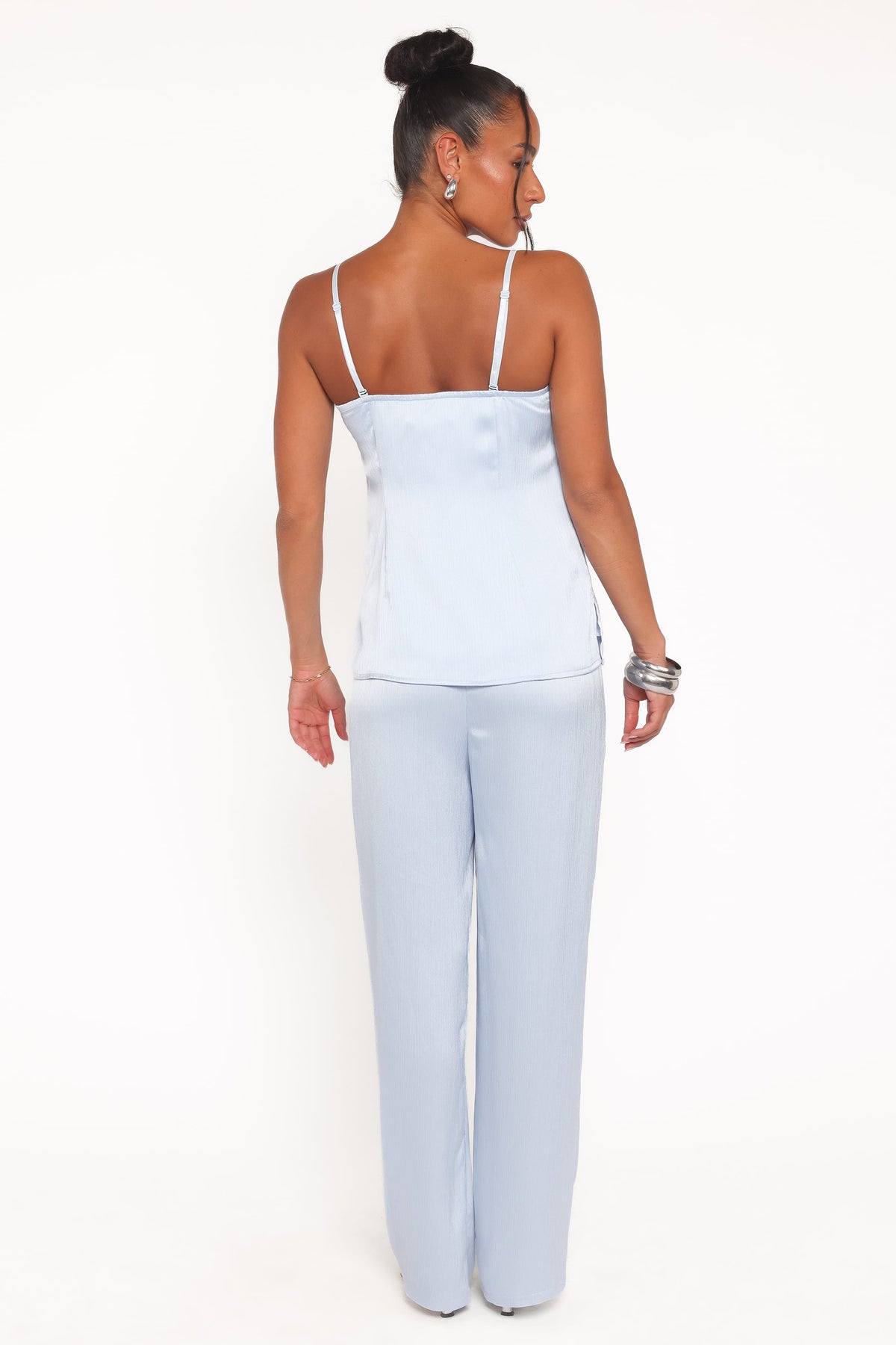 Selena Pant Set in Ice Blue – view 5 of 6