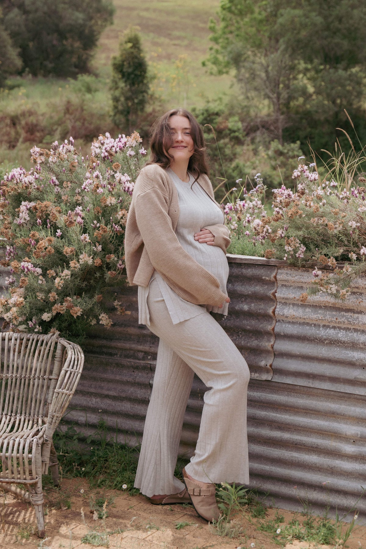 Silvie Knitted Set in Grey – view 8 of 8