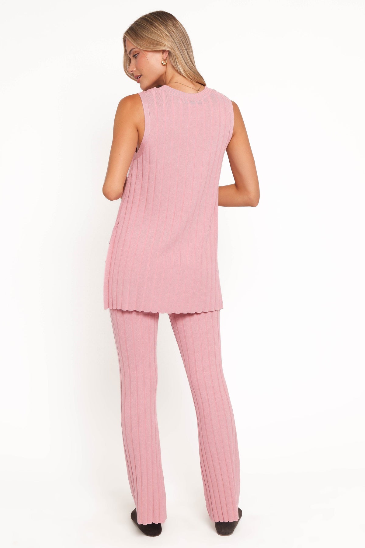 Silvie Knitted Set in Rose – view 4 of 7