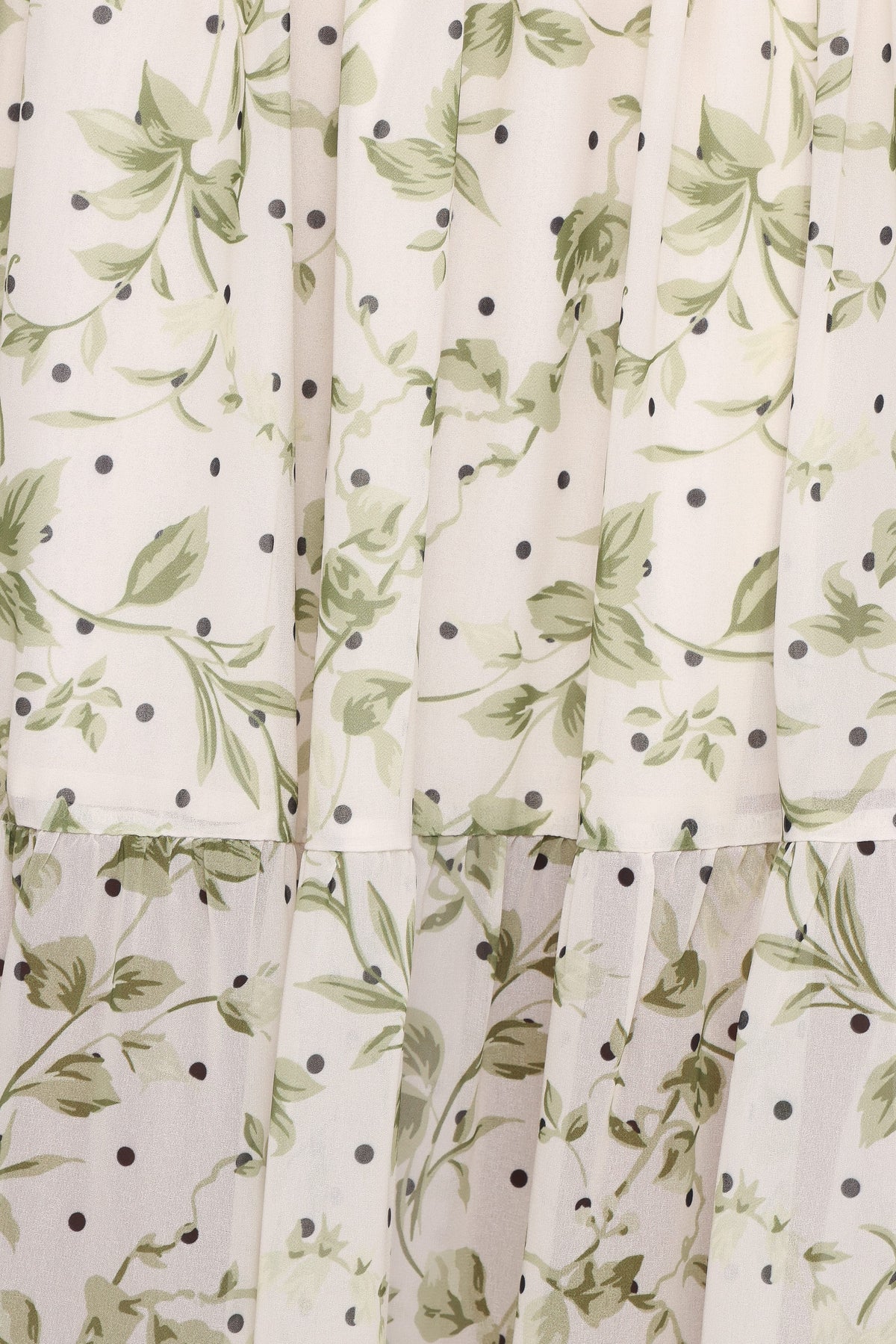 Vanessa Maxi Skirt Set in Green Leaf – view 7 of 7