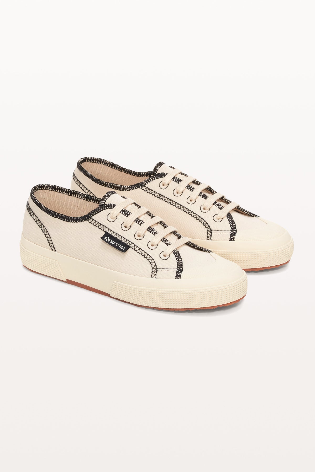 2294 Drill Overlock Stitching in Raw Off White – view 7 of 7