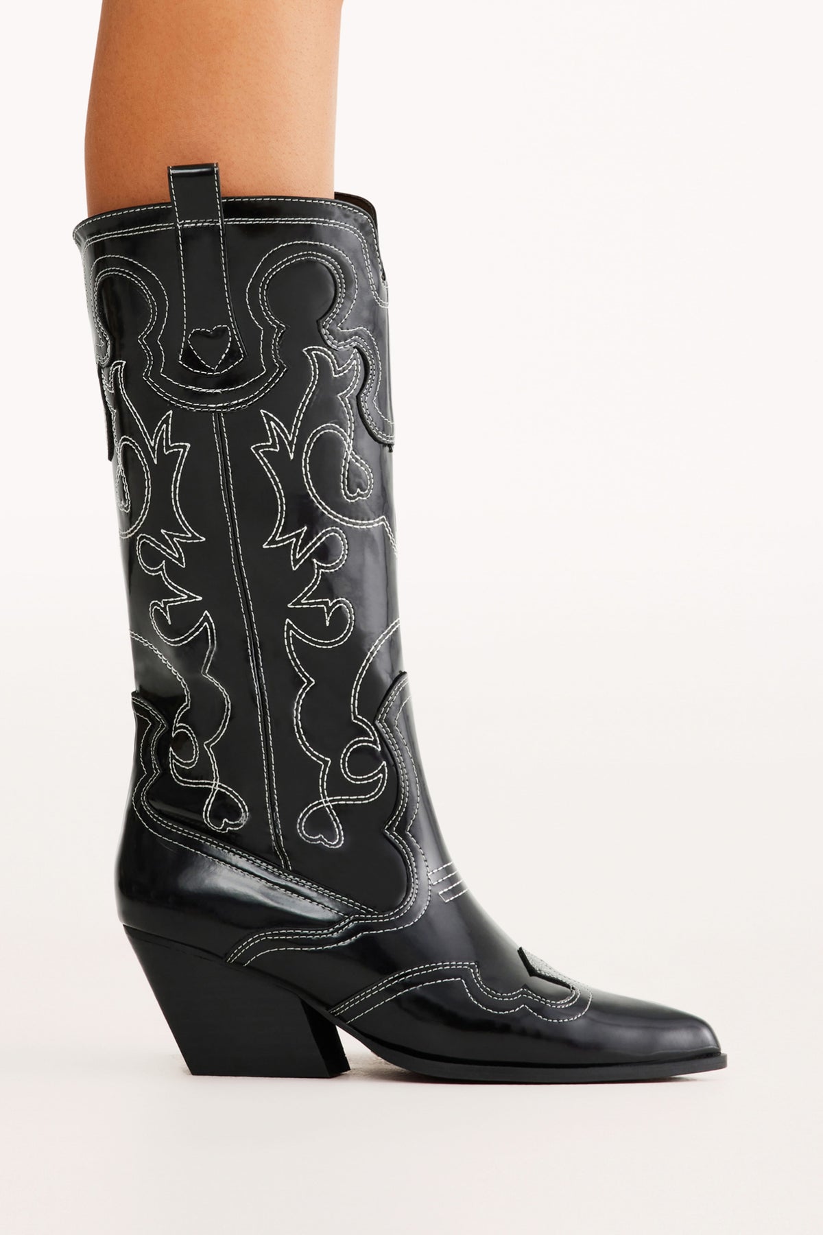 Zaine Boot in Black Shine – view 5 of 6