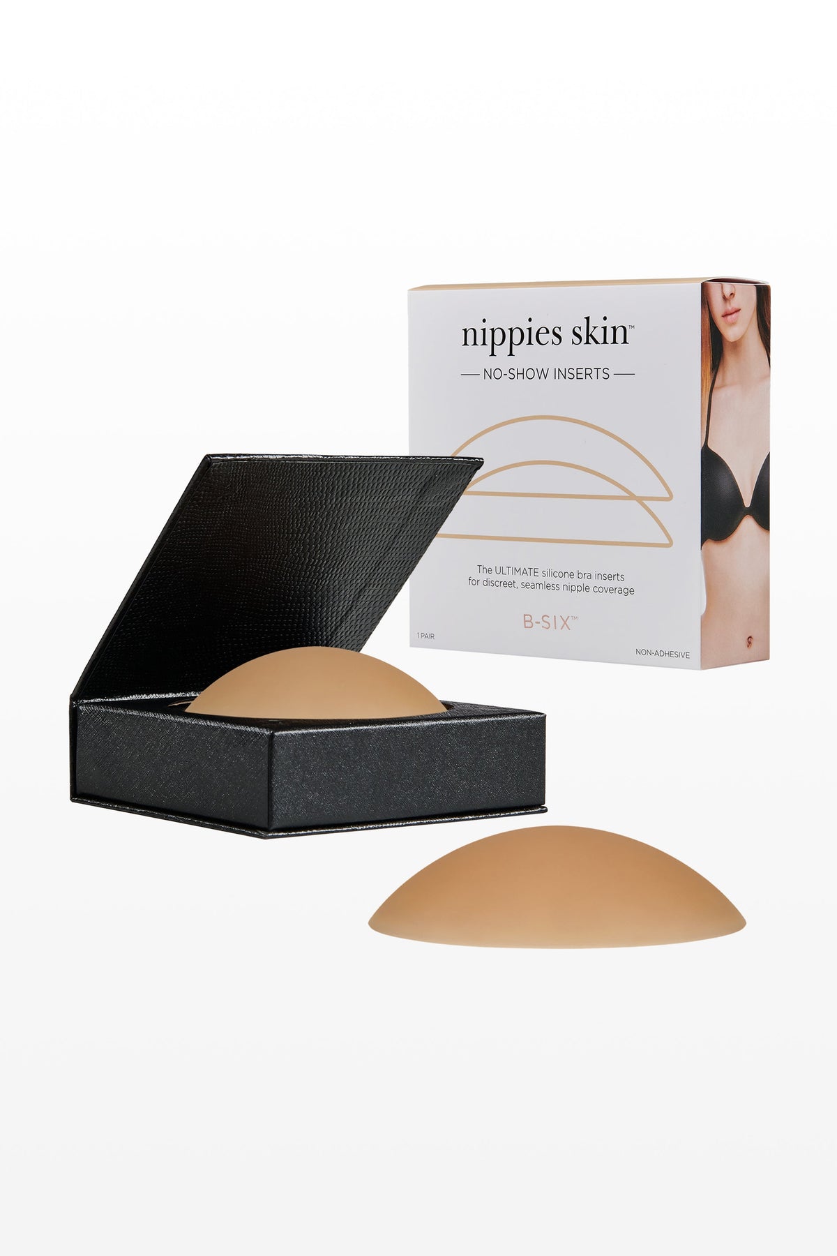 Nippies Non-Adhesive No-Show Inserts in Caramel – view 2 of 4