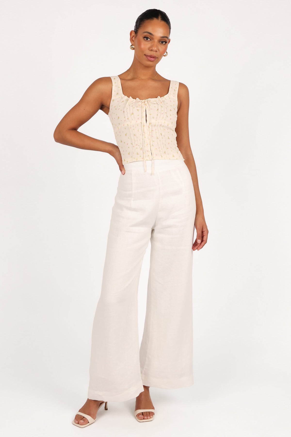 Alice Corset Top in Tiny Blooms – view 4 of 9