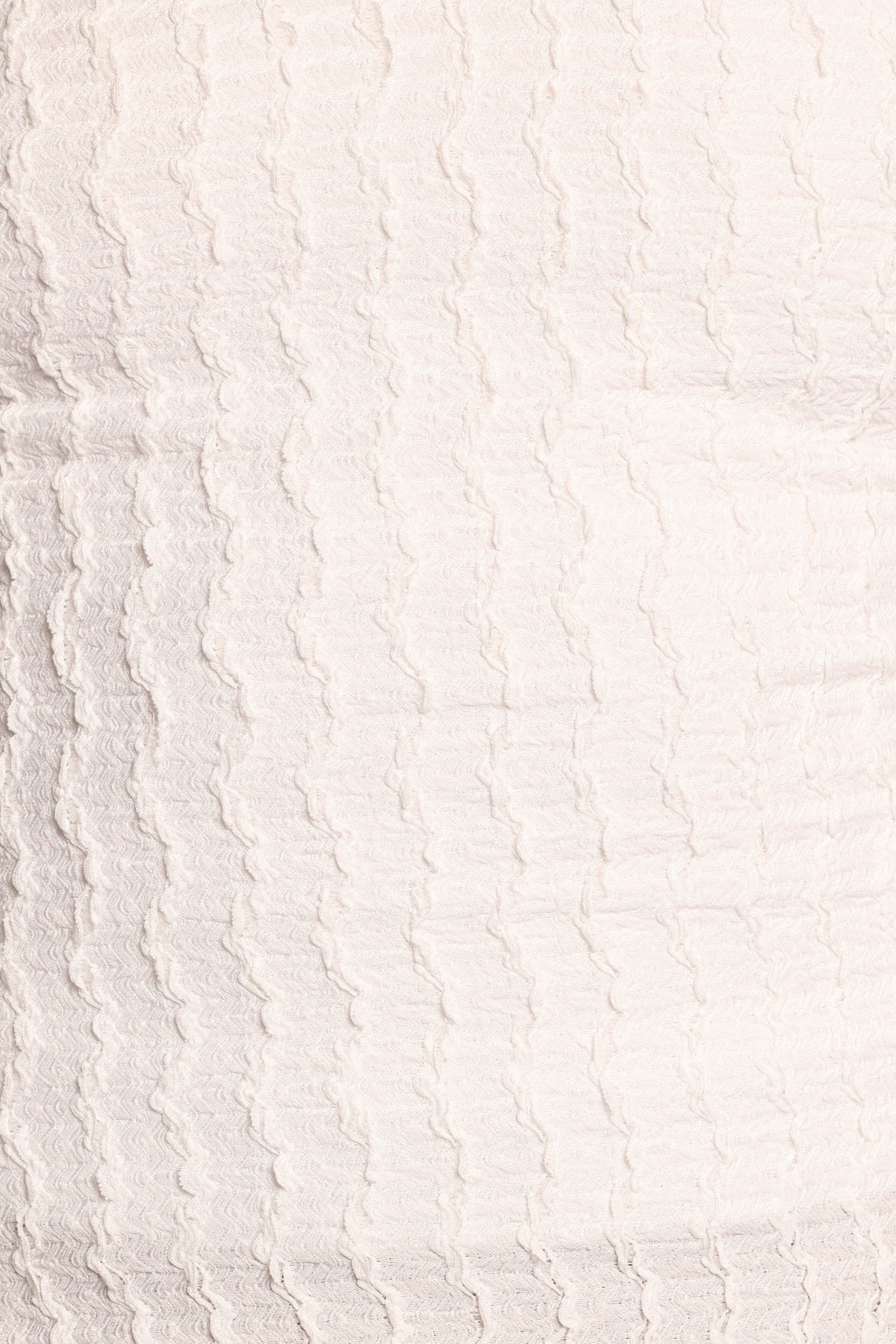 Amina Long Sleeve Top in White – view 8 of 9