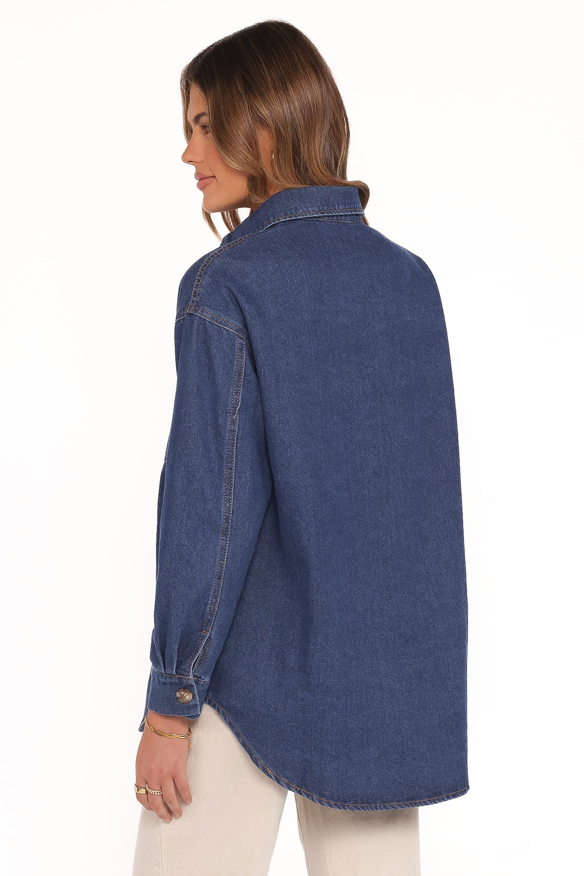 Anicia Denim Shirt in Dark – view 4 of 7