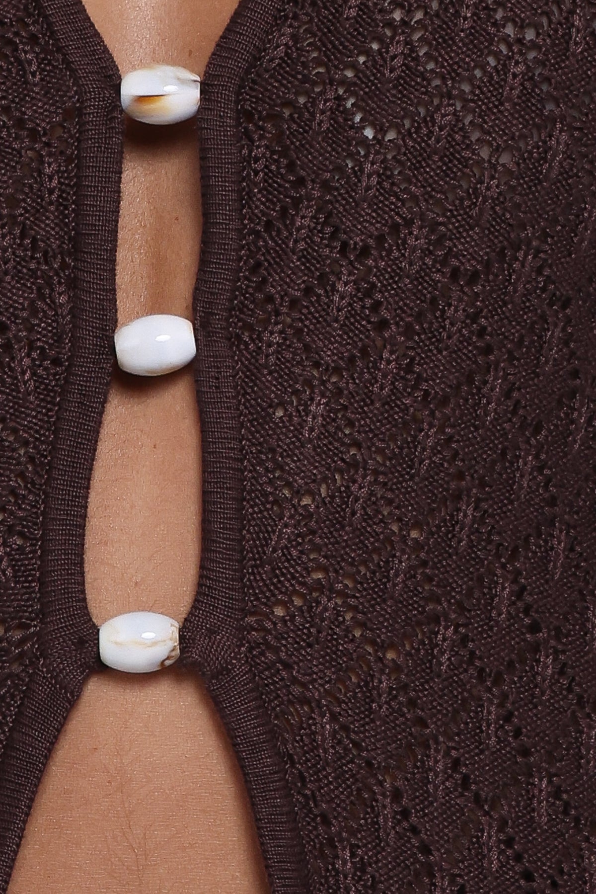 Asplie Knit Top in Espresso – view 7 of 7