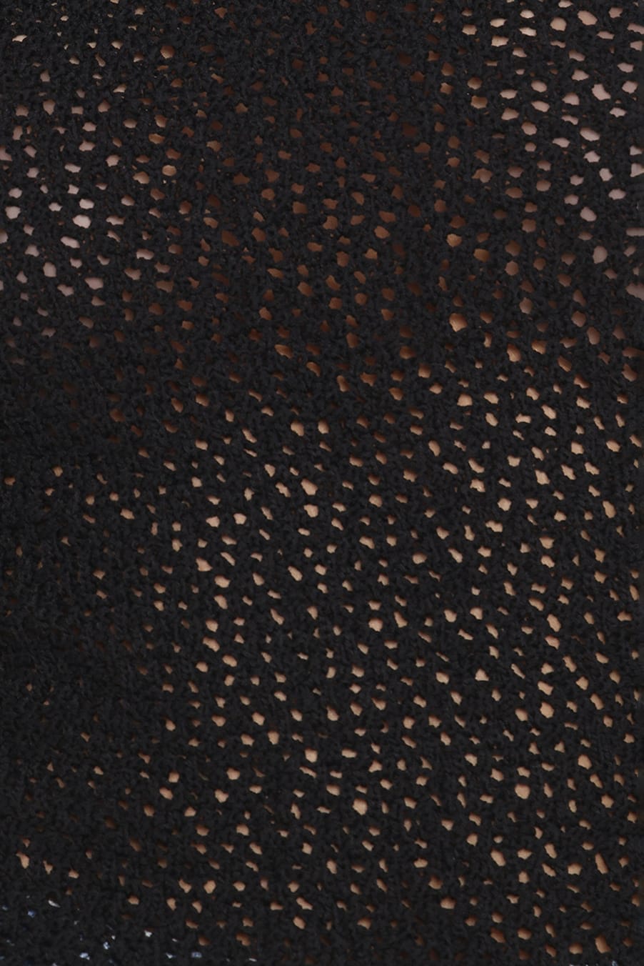 Brody Sheer Knit Top in Black – view 7 of 7