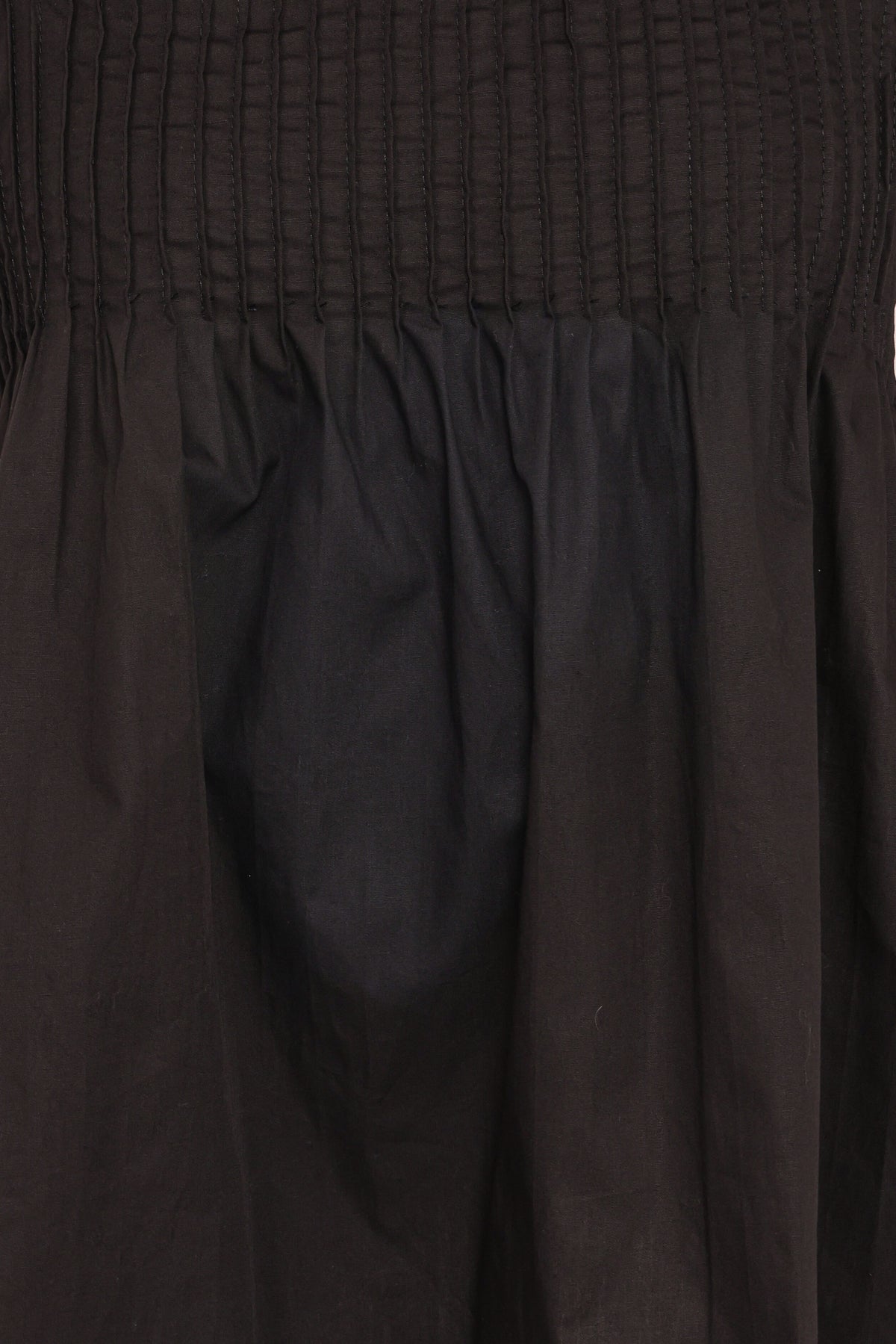 Carson Pleated Top in Black – view 7 of 7