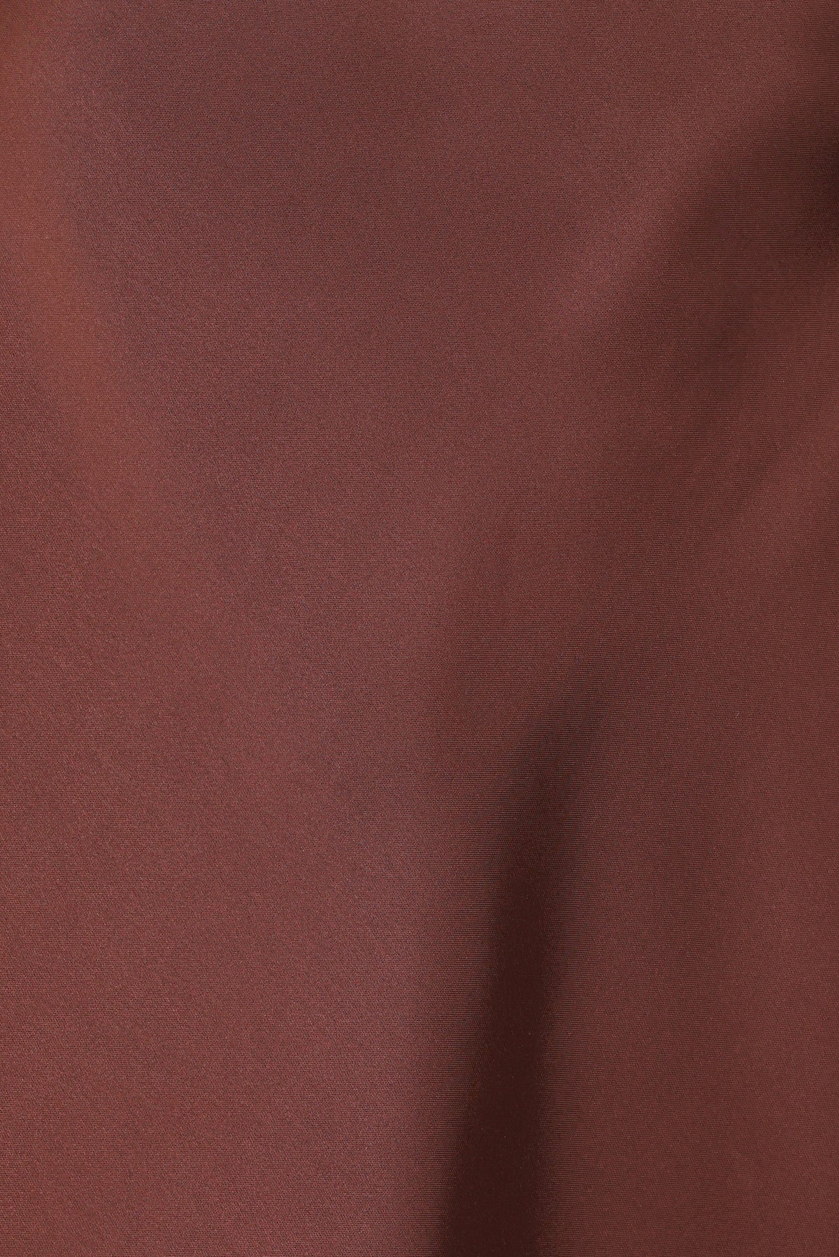 Charmer Asymmetrical Longline Strapless Top in Dark Brown – view 6 of 6