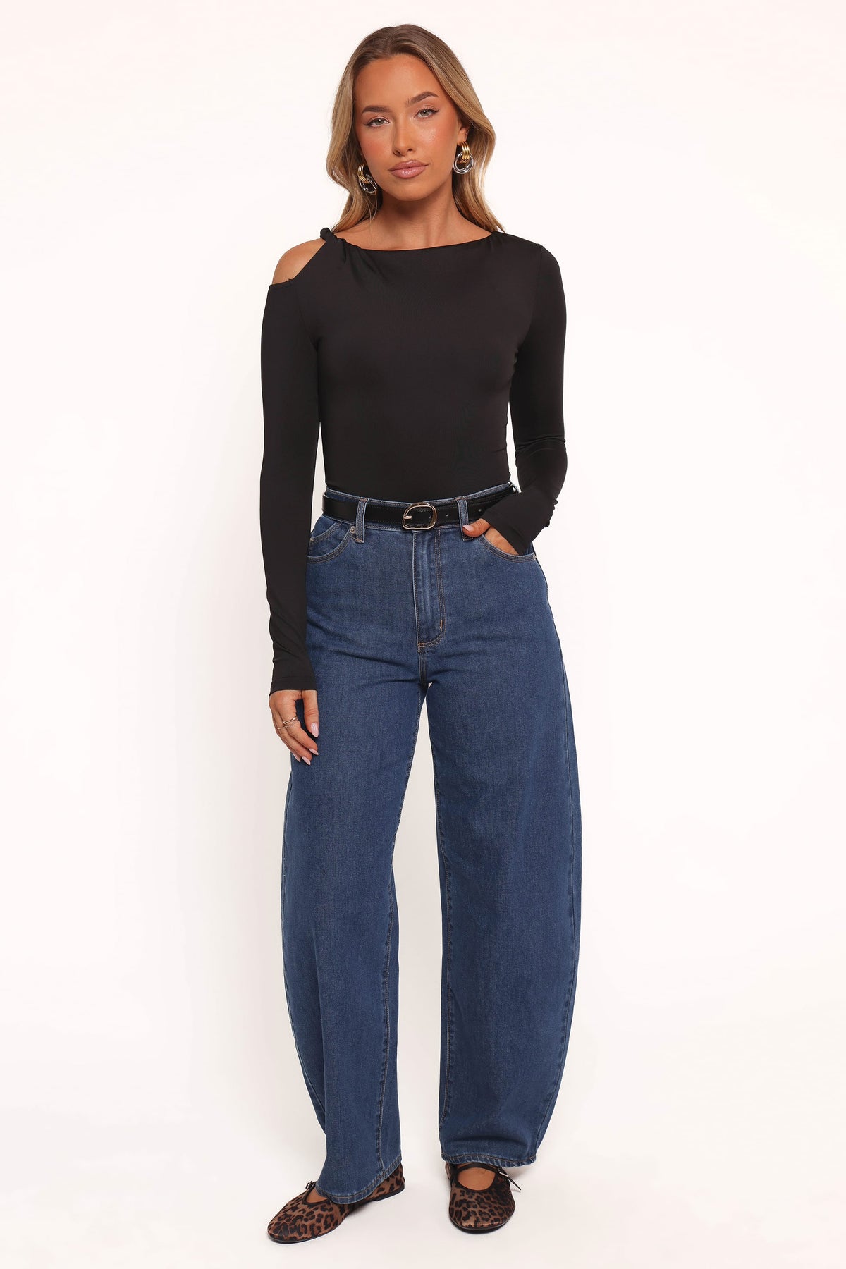 Darma Long Sleeve Top in Black – view 6 of 8