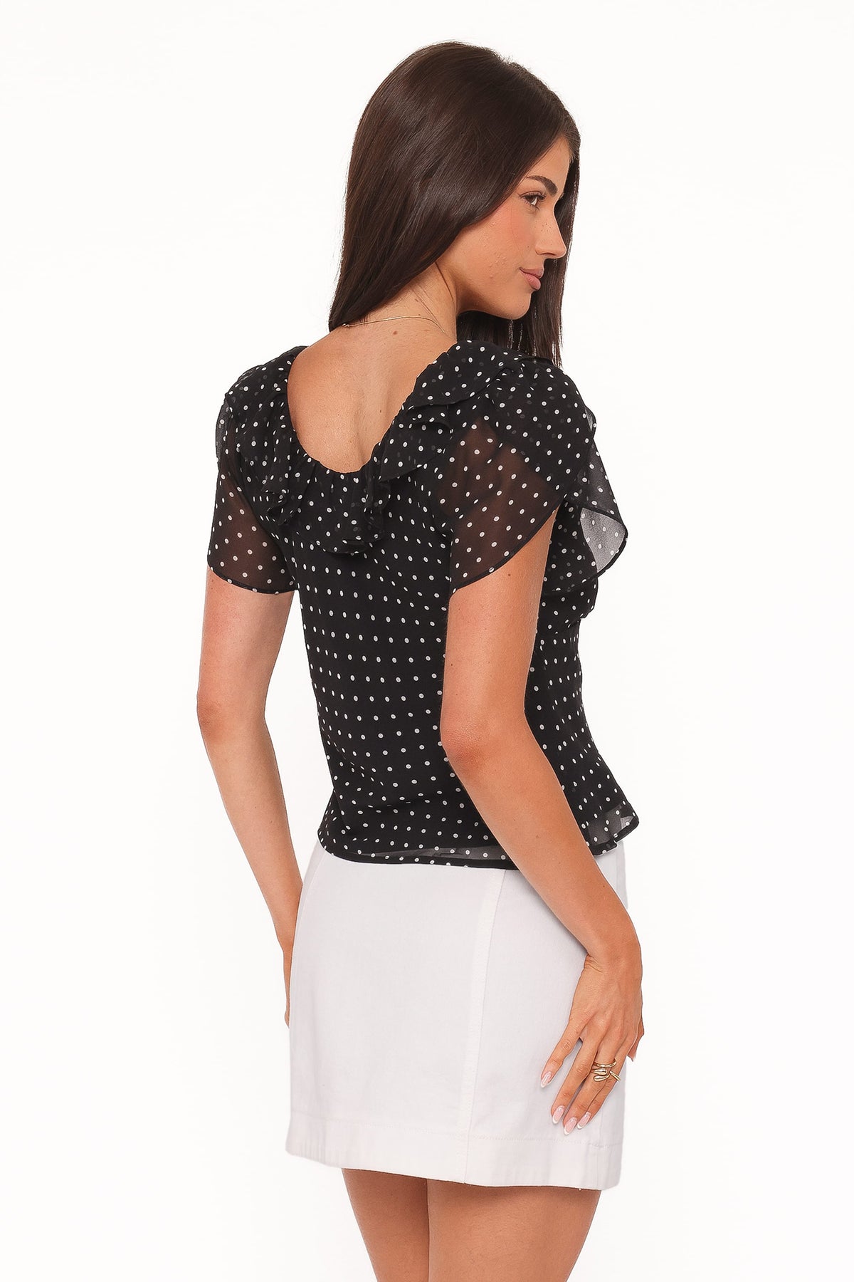 Dorado Top in Black/White Polkadot – view 5 of 8