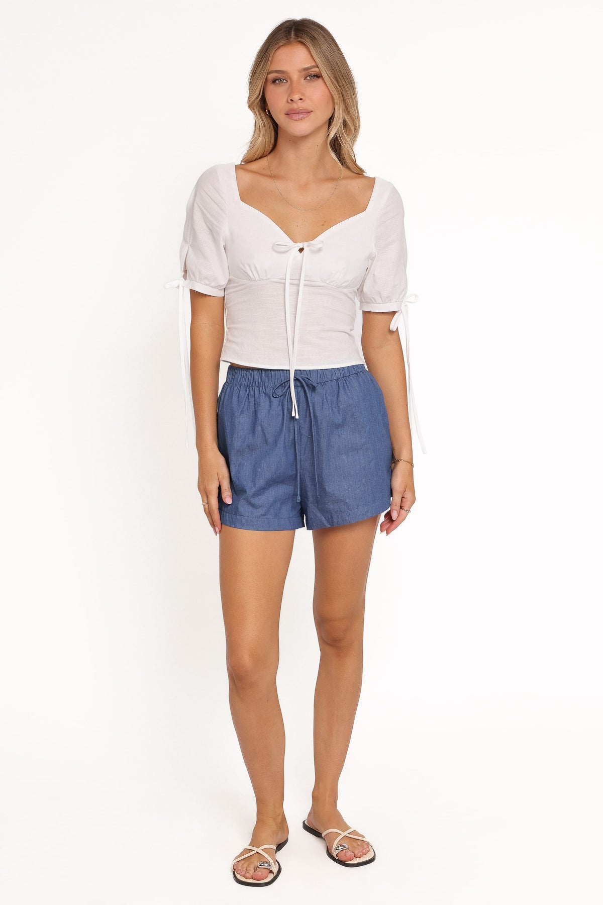 Eithne Top in White – view 5 of 7