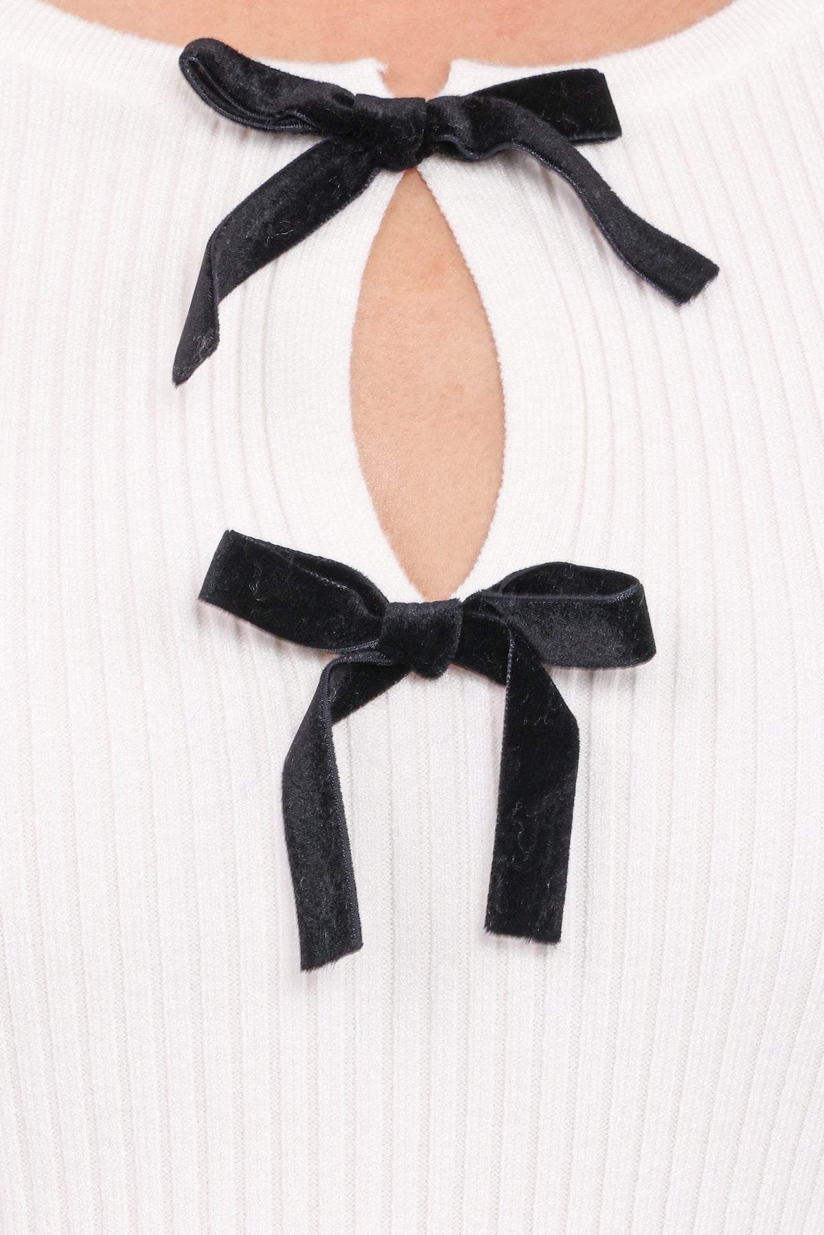 Elba Knit Top in White – view 6 of 6