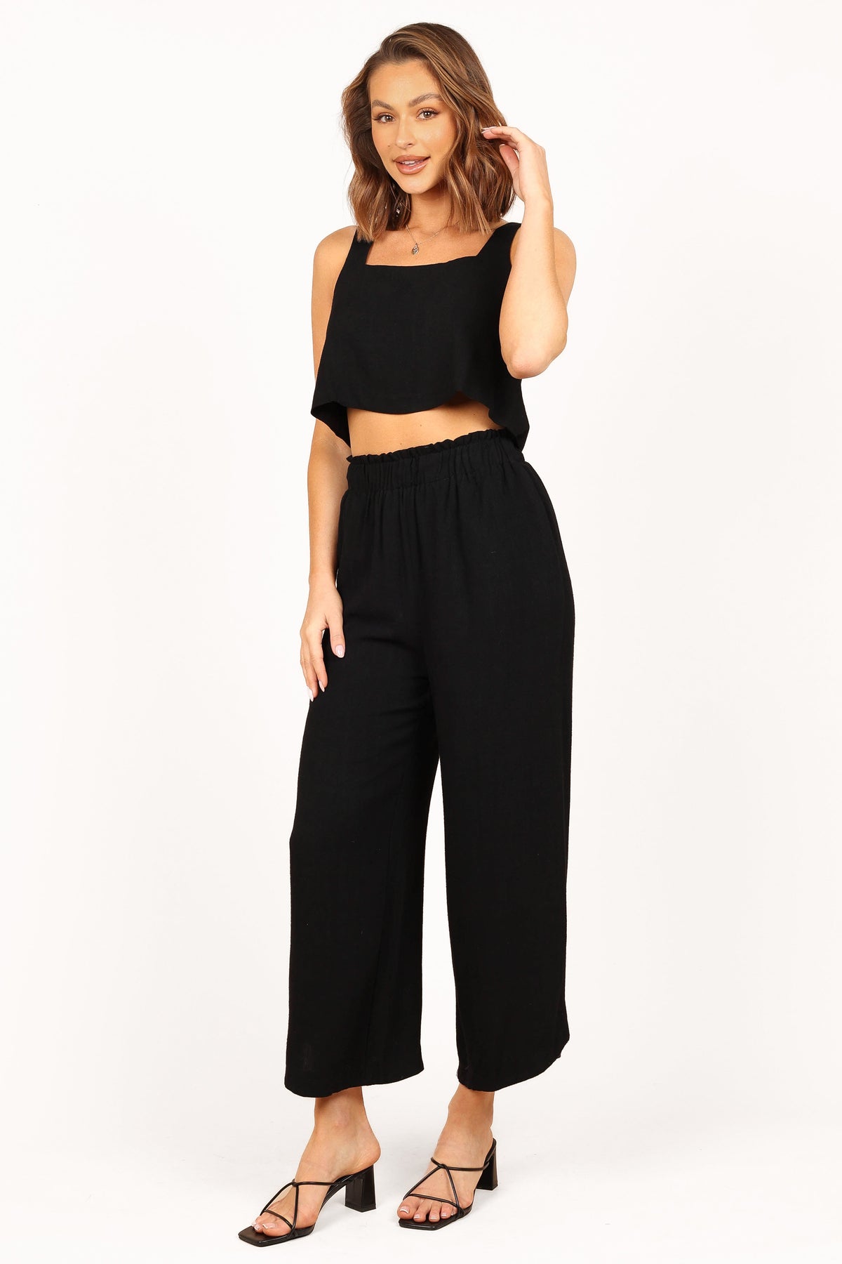 Eleanor Cropped Top in Black – view 5 of 7
