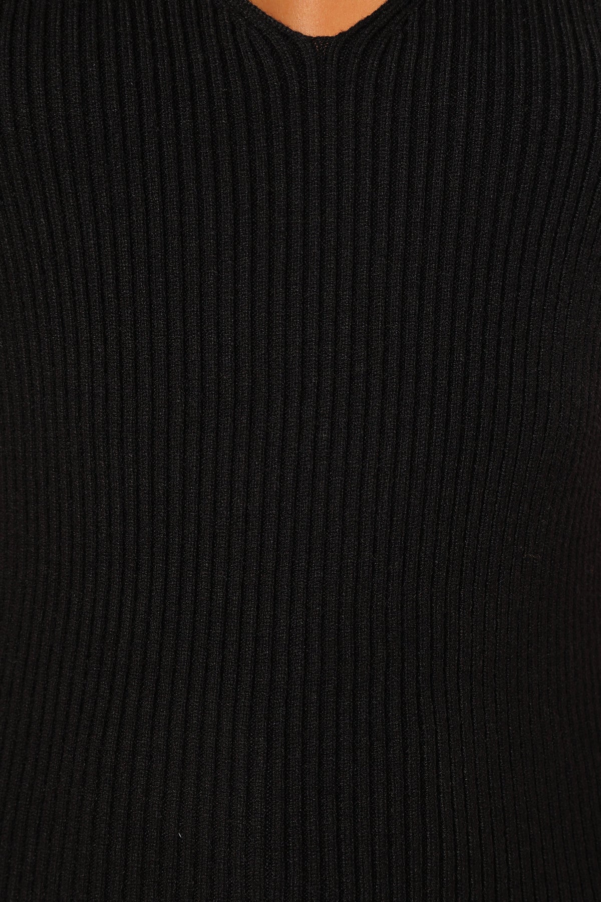 Emily Rib Top in Black – view 8 of 8