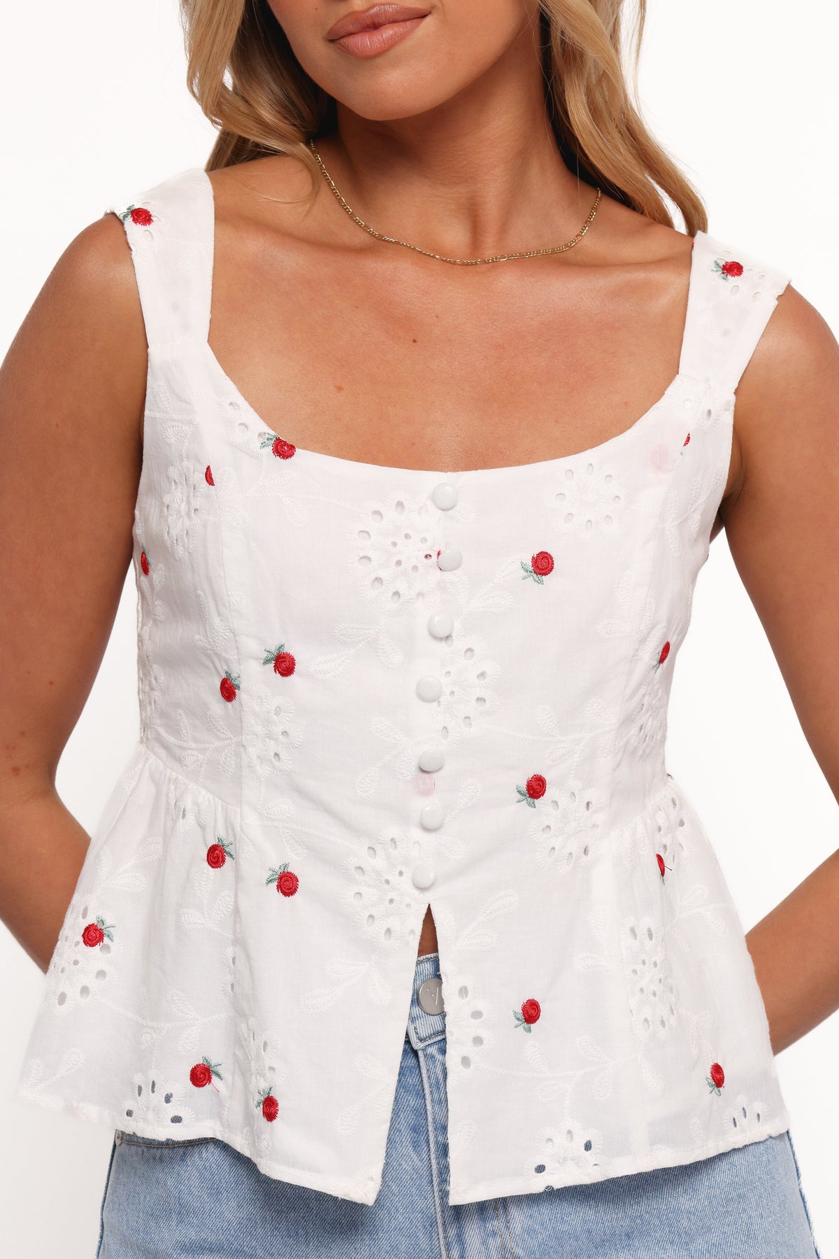 Estelle Top in White – view 8 of 9