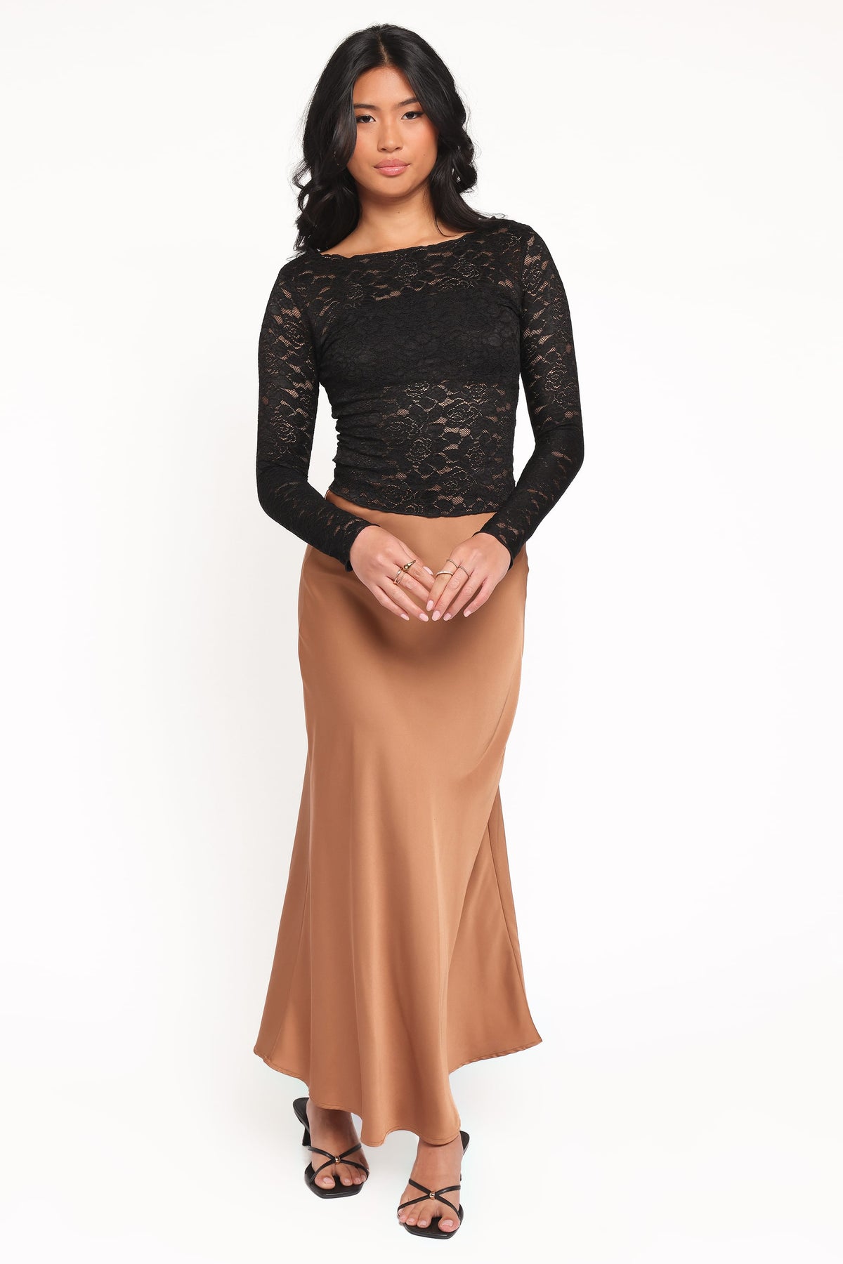Iveta Lace Top in Black – view 5 of 6