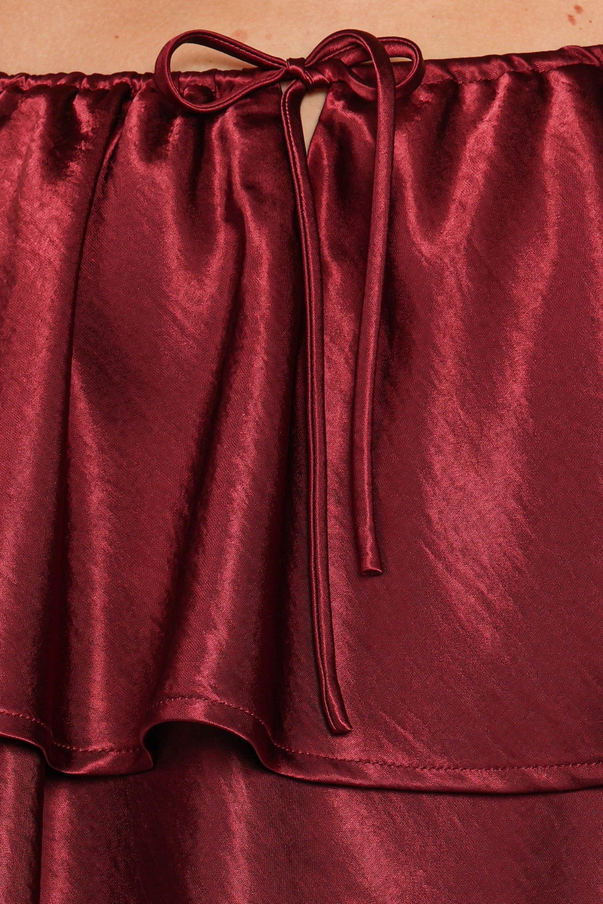 Janina Blouse in Wine – view 6 of 6