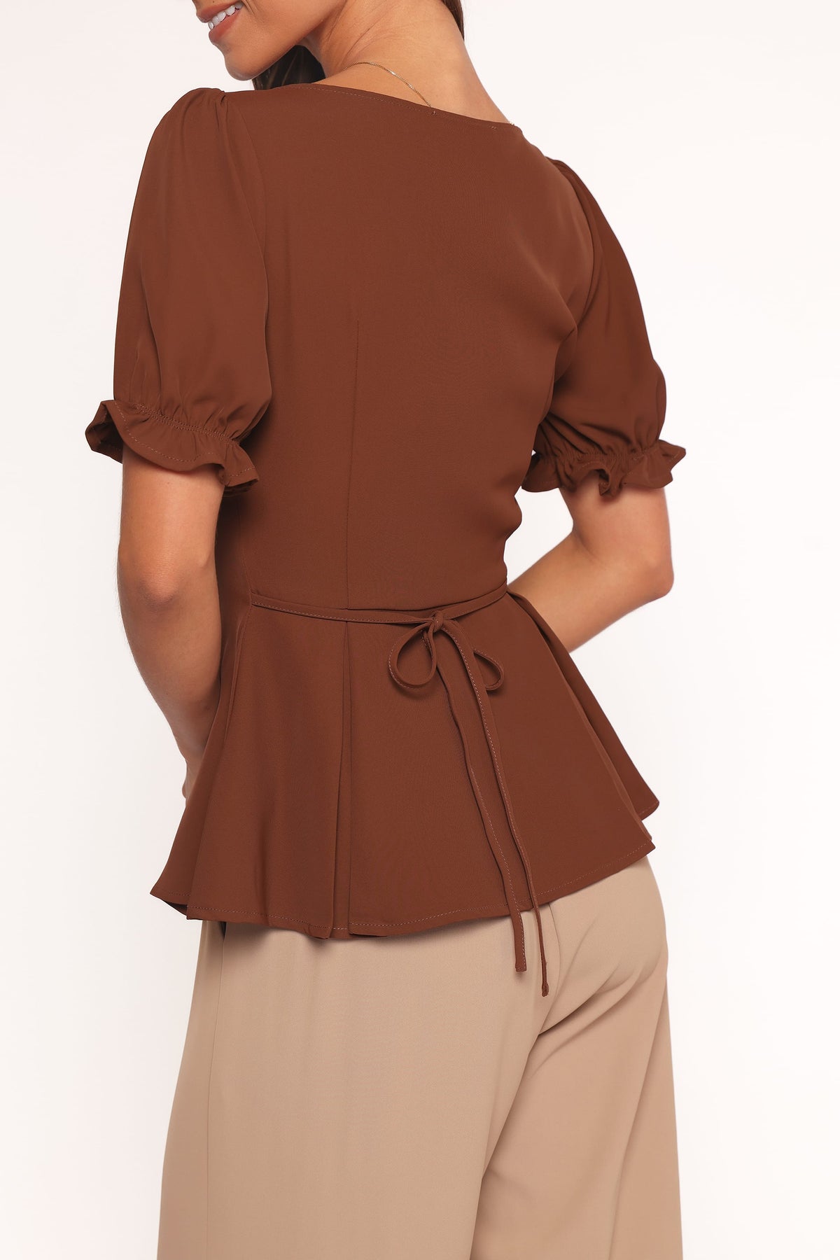 Kameran Top in Chocolate – view 5 of 6