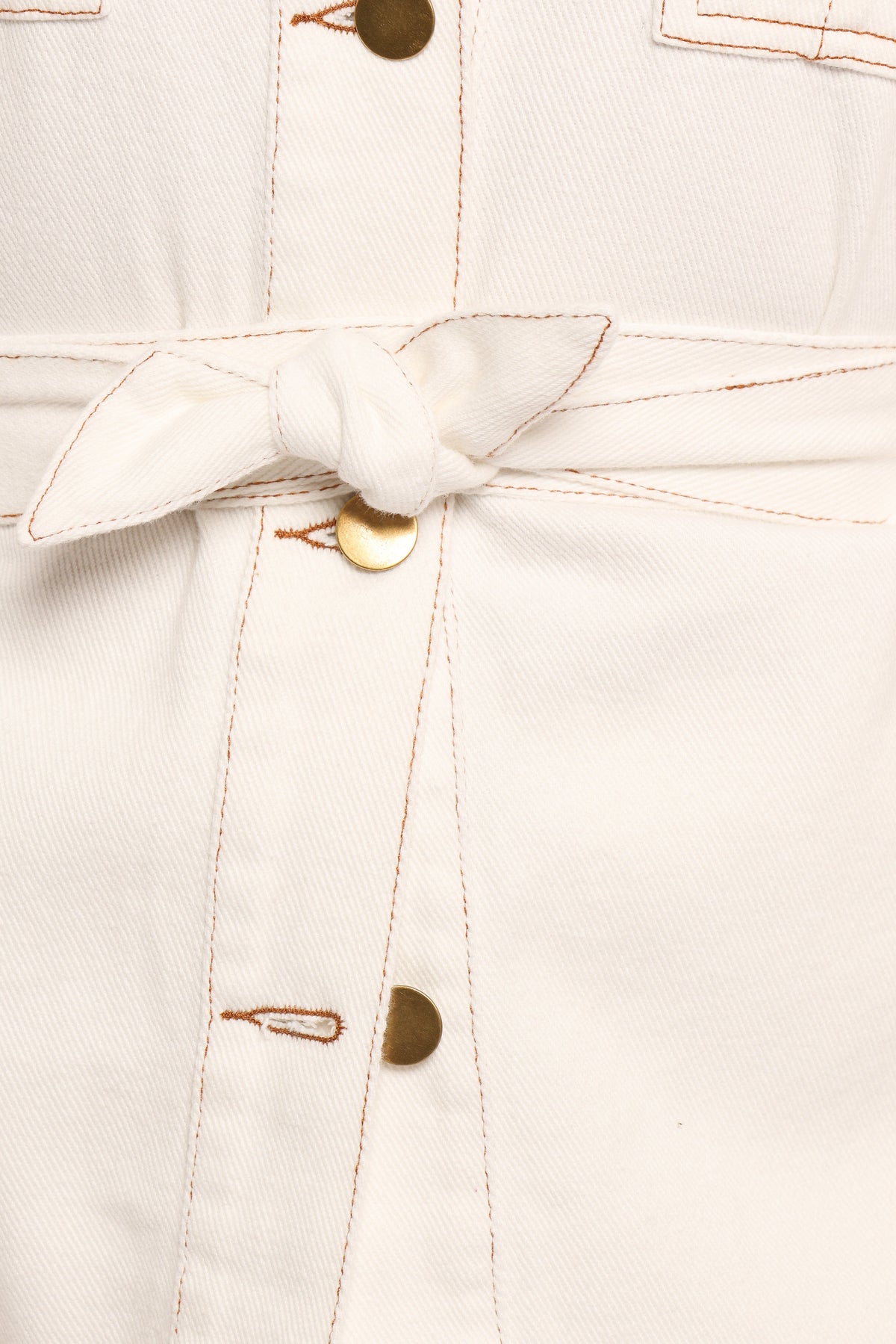 Lepal Denim Shirt in White – view 11 of 11