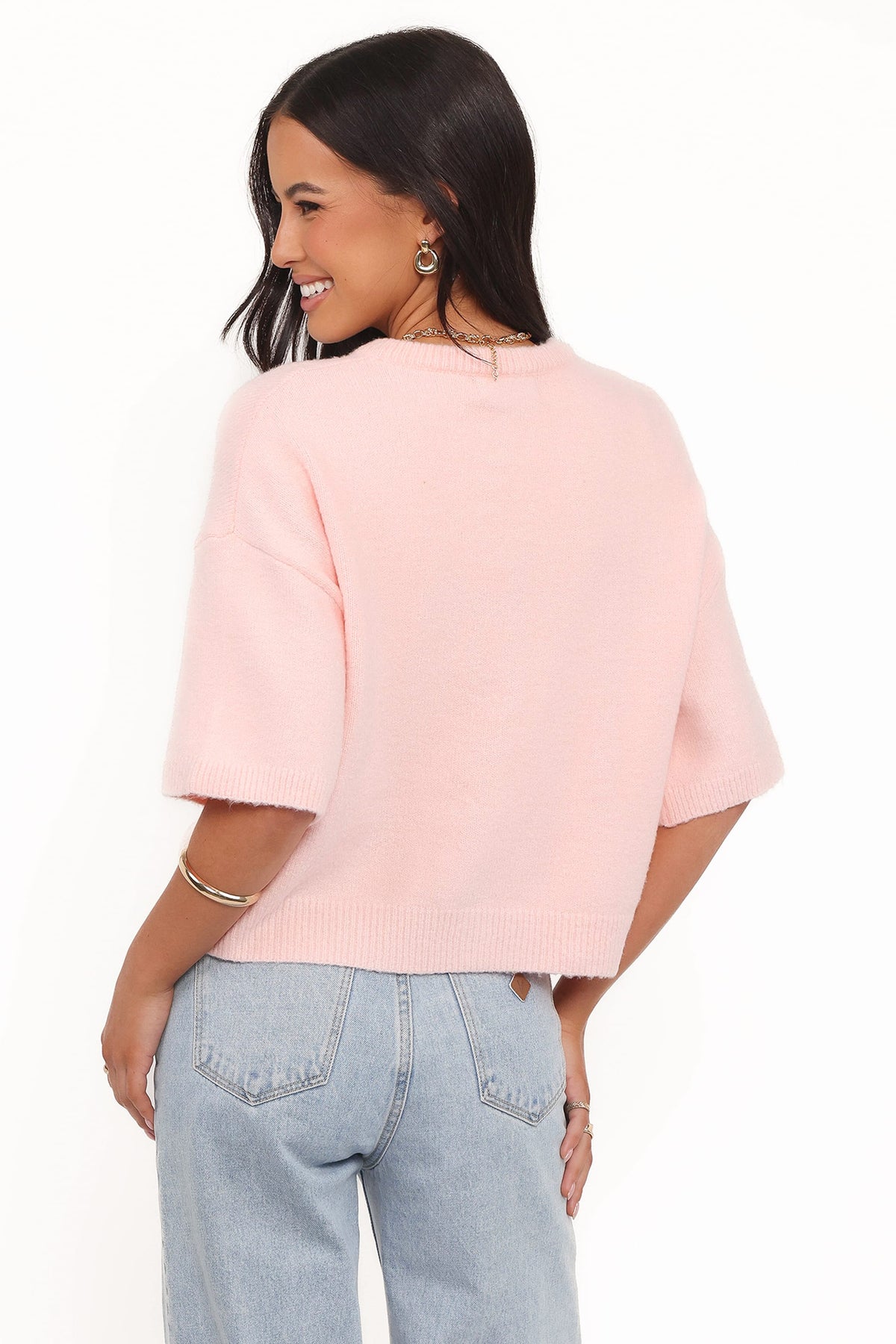 Lilith Knit Top in Pink – view 4 of 6