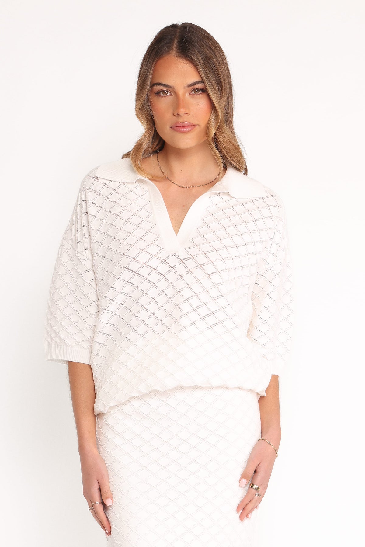 Meera Top in White – view 2 of 8