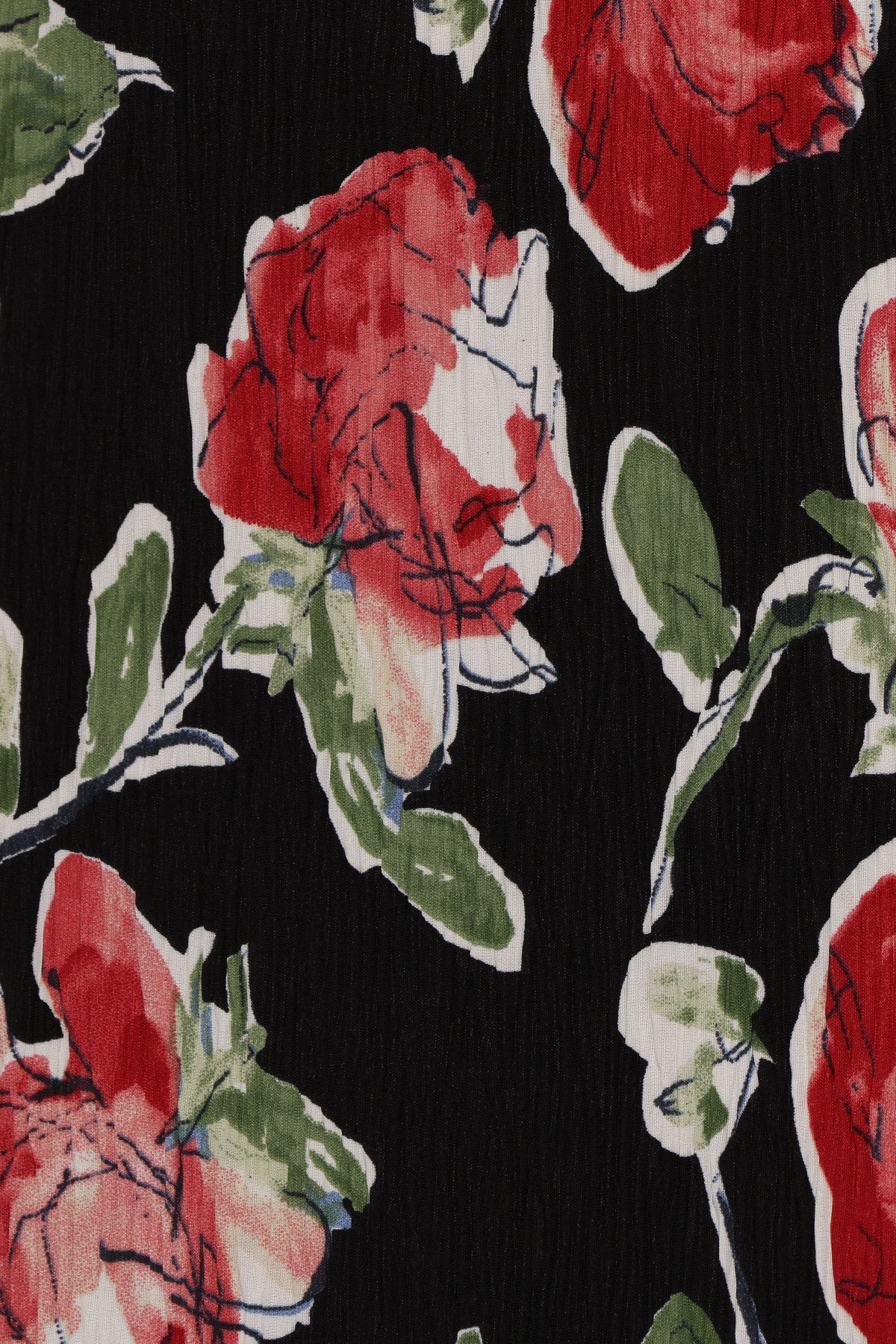 Minelli Pleat Top in Black Rose – view 8 of 8