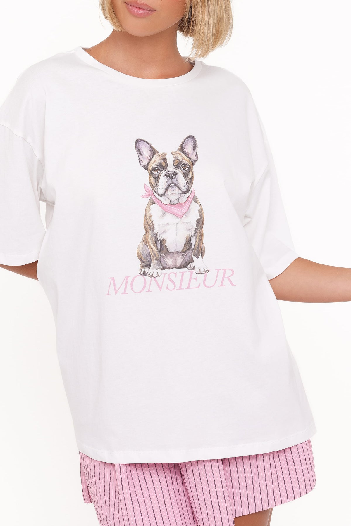 Monsieur Tee in White – view 3 of 7