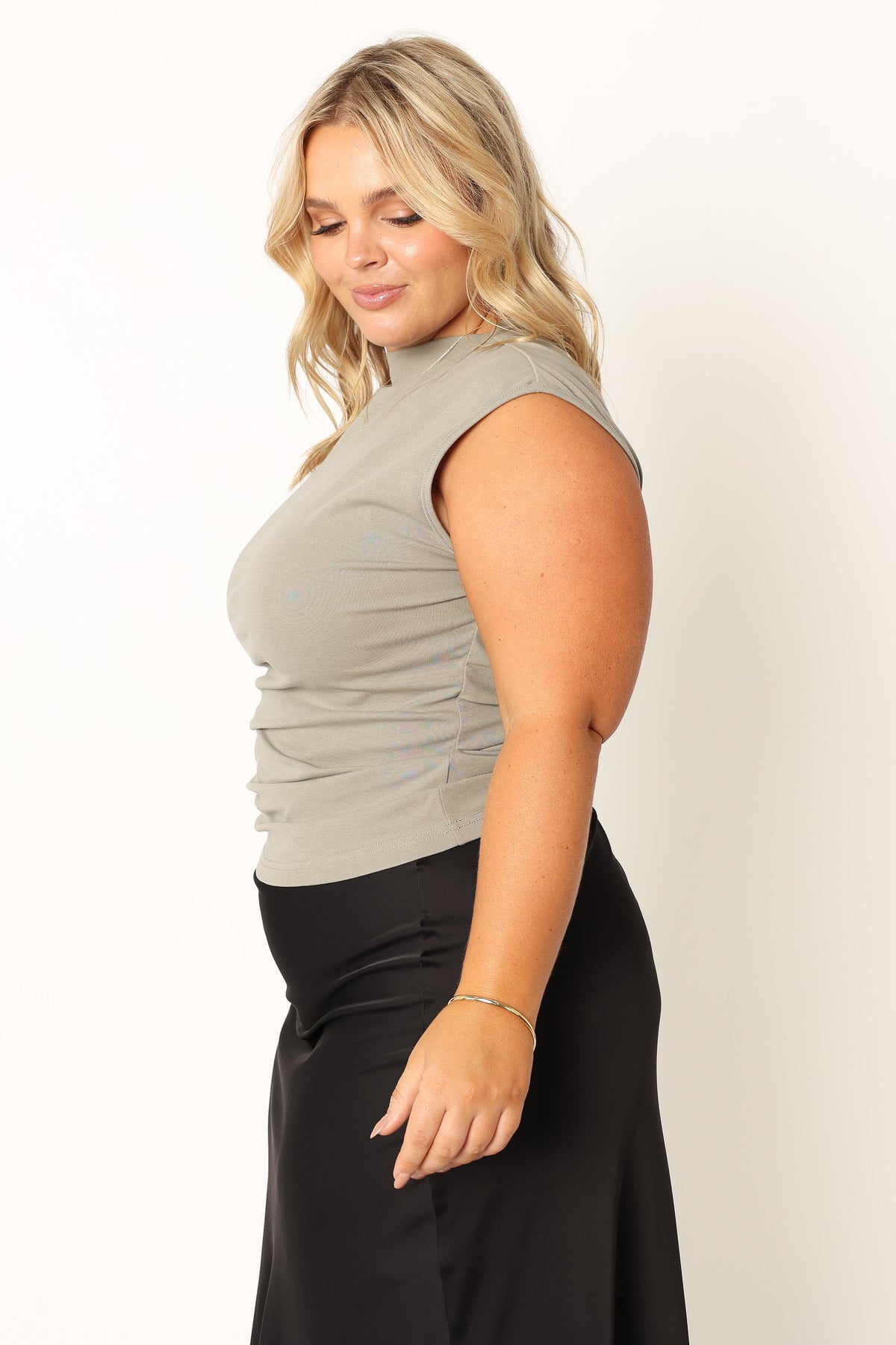 Nissa Top in Olive – view 10 of 15