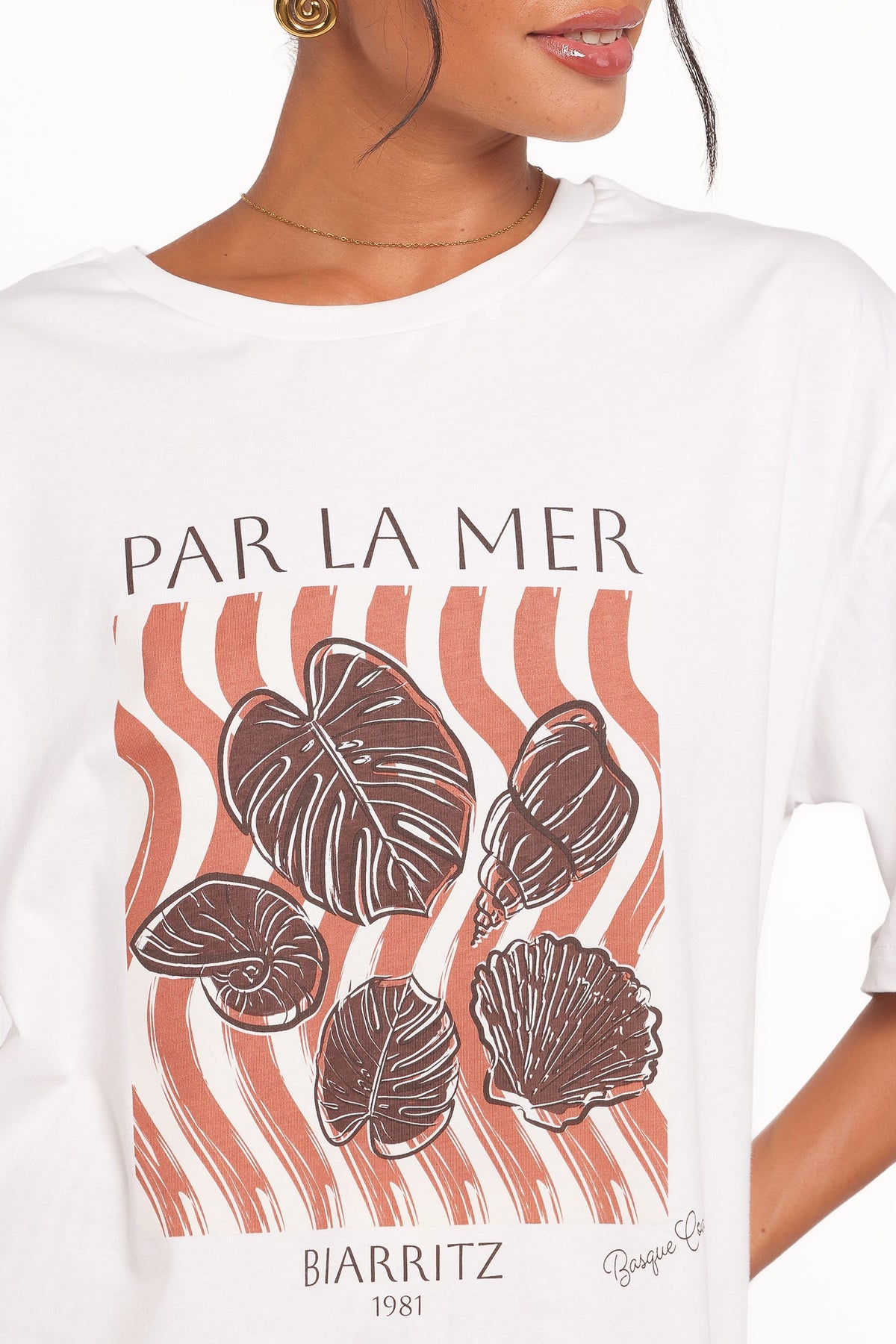 Par La Mer Tee in White – view 3 of 8