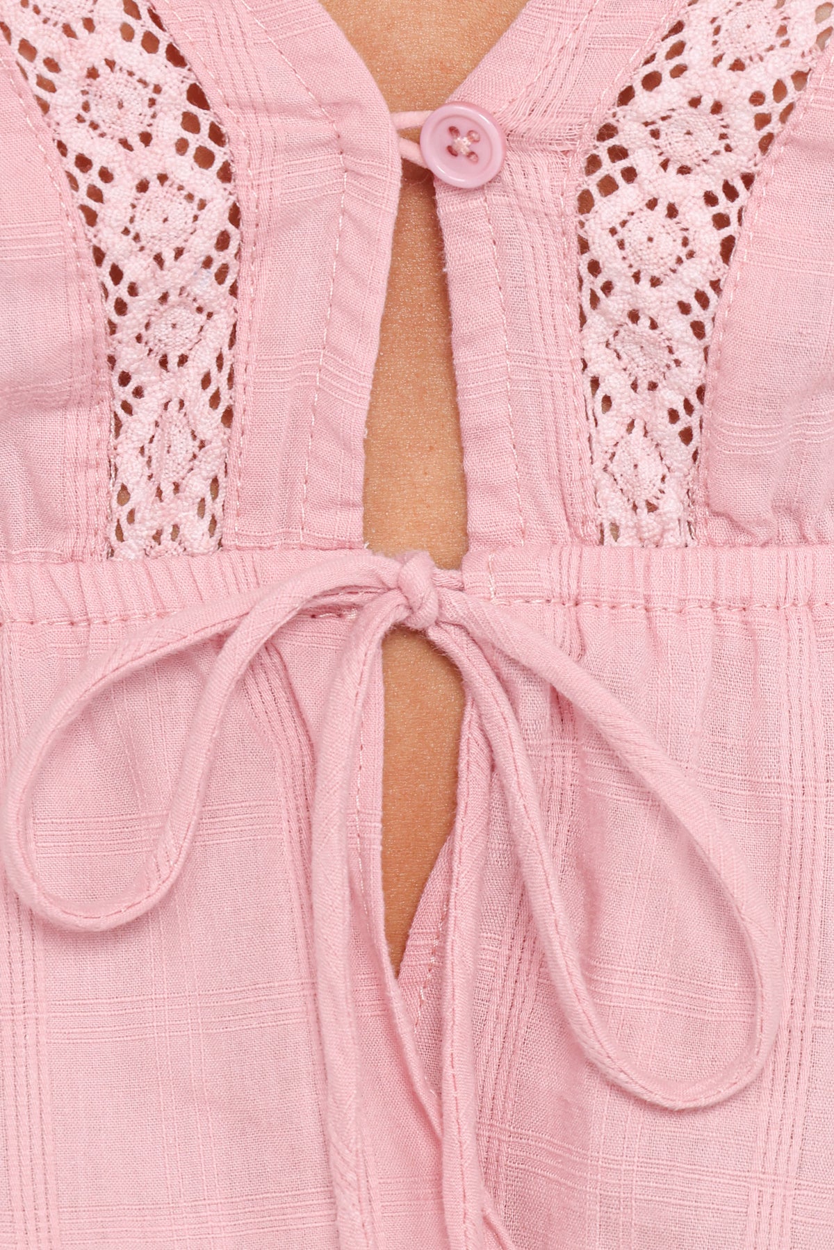 Reed Long Sleeve Top in Pink – view 6 of 7