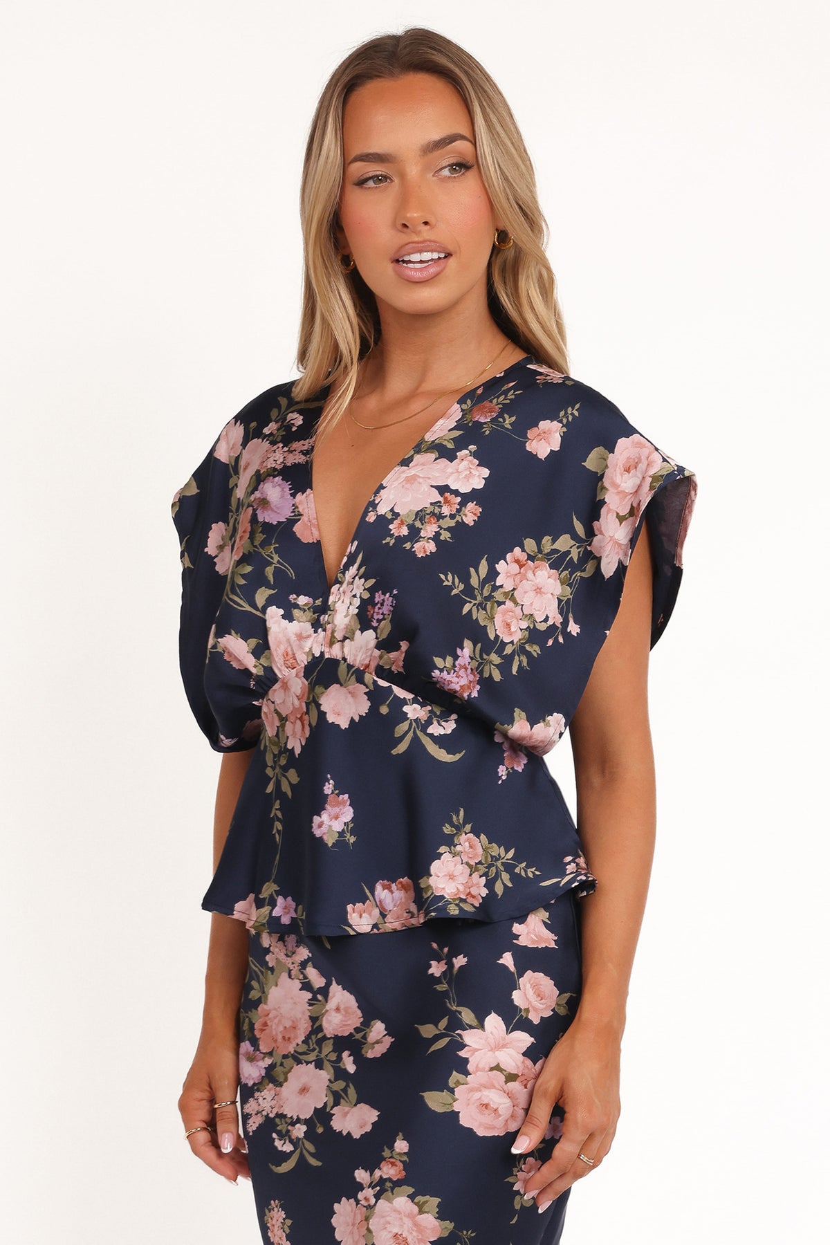 Ricki Top in Navy Floral – view 4 of 8