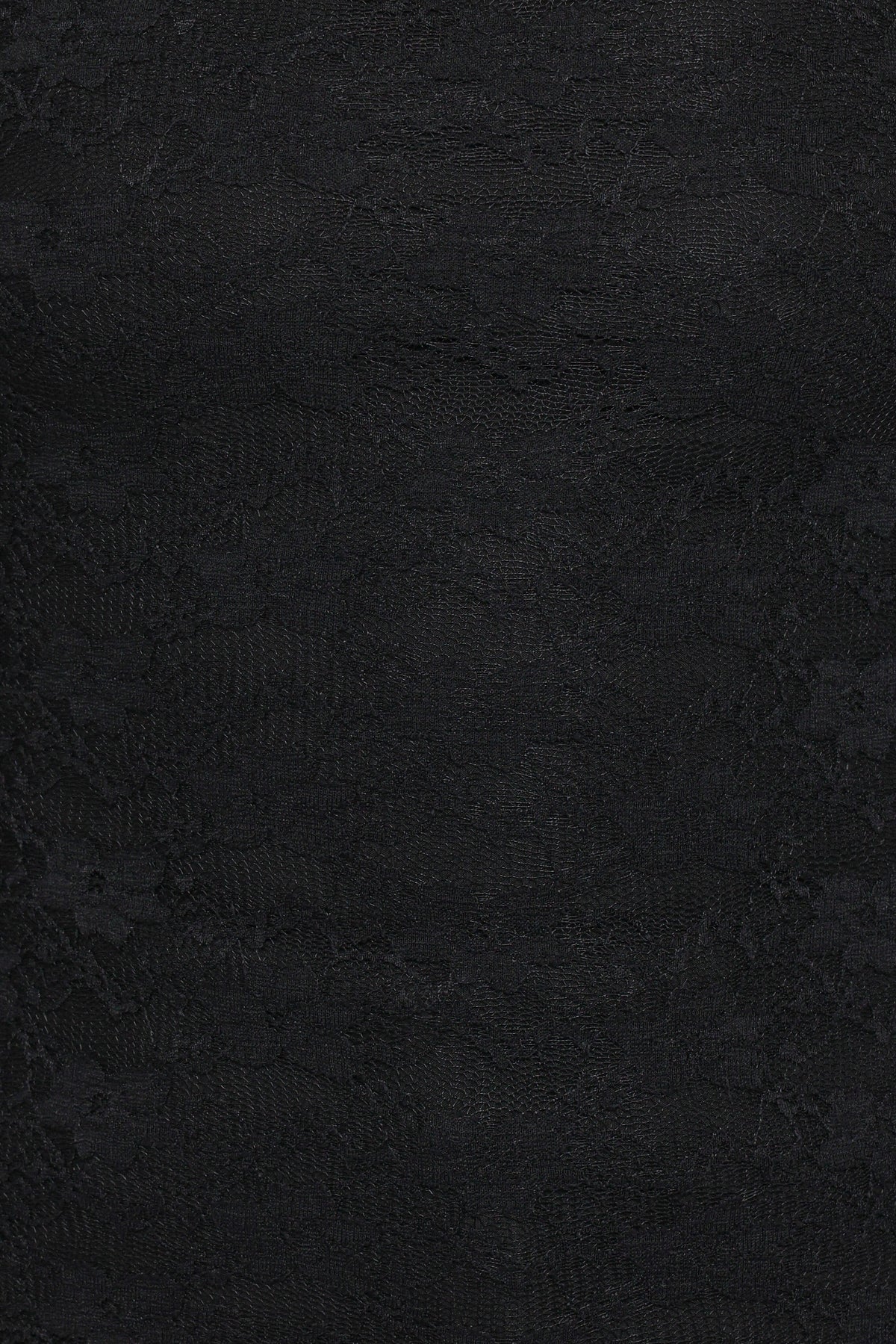 Skyler Square Neck Stretch Lace Top in Black – view 6 of 6