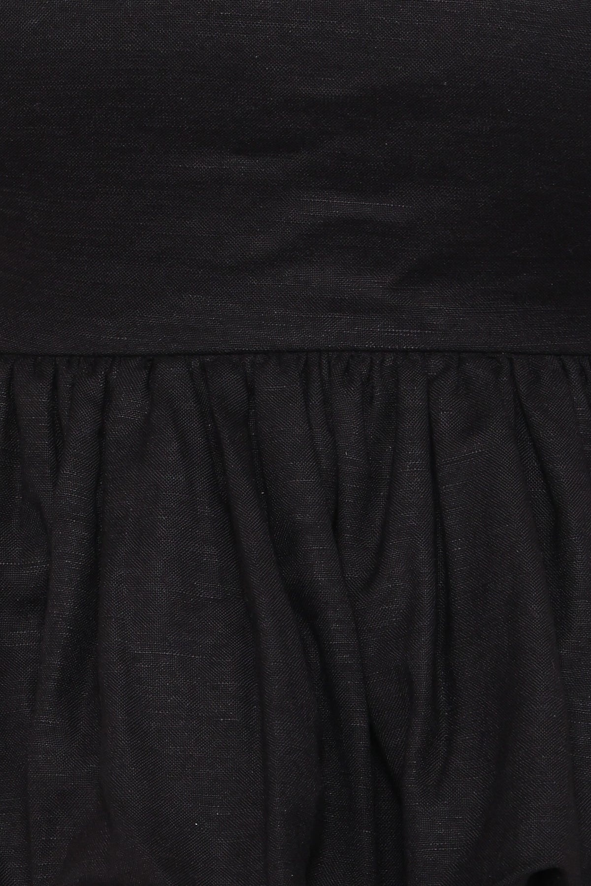 Ursa Peplum Top in Black – view 7 of 8