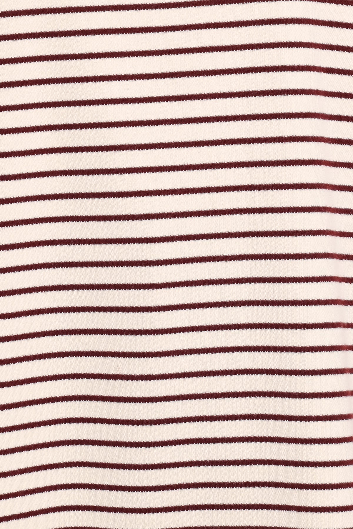 Wilda Oversized Tee in Cream Tan Stripe – view 2 of 8