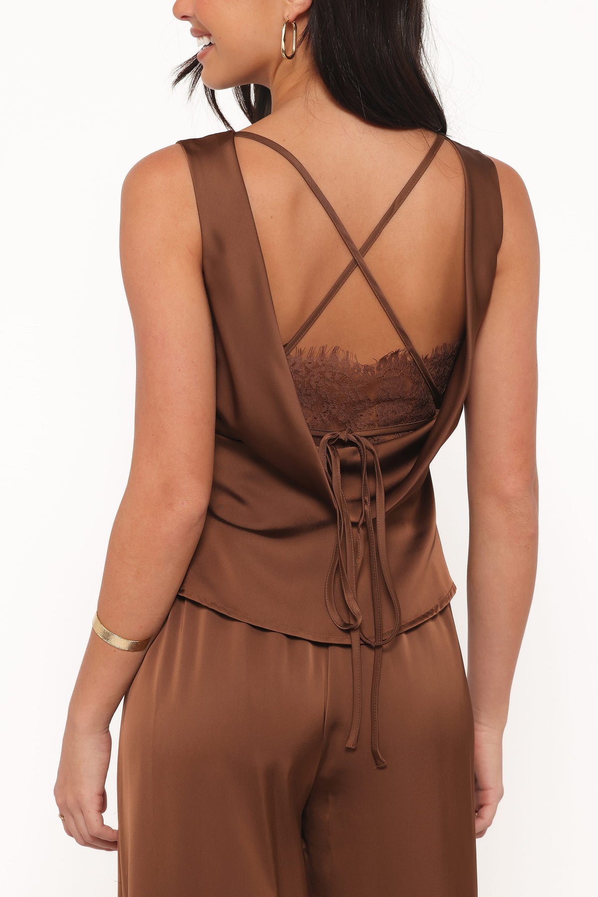 Wynn Top in Chocolate – view 7 of 9