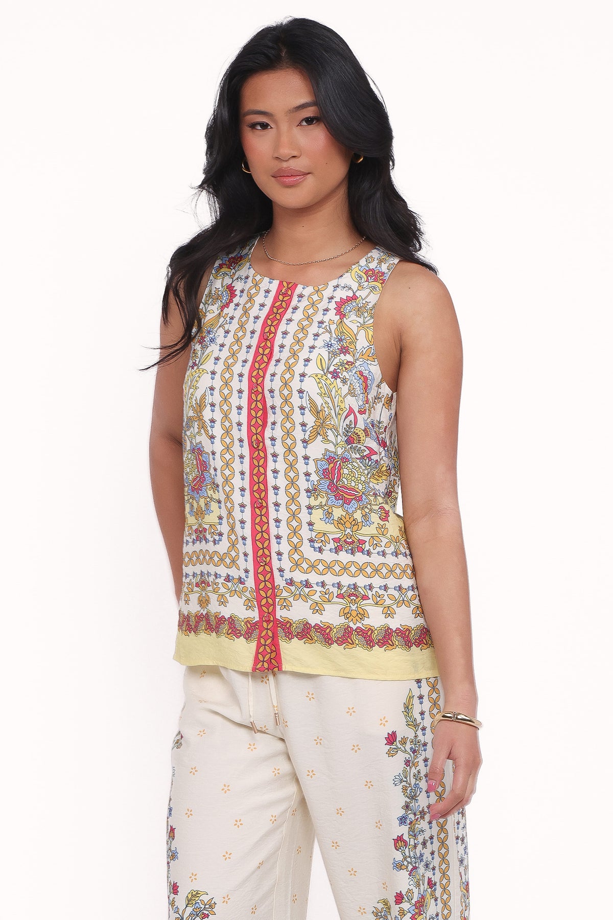 Zava Shell Top in Multi – view 4 of 7