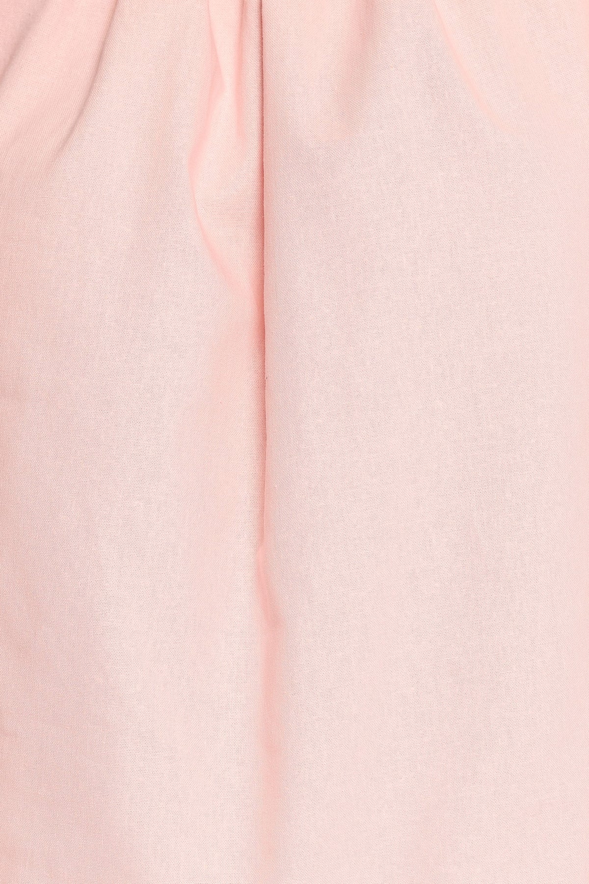Zion Off Shoulder Long Sleeve Top in Pale Pink – view 6 of 6
