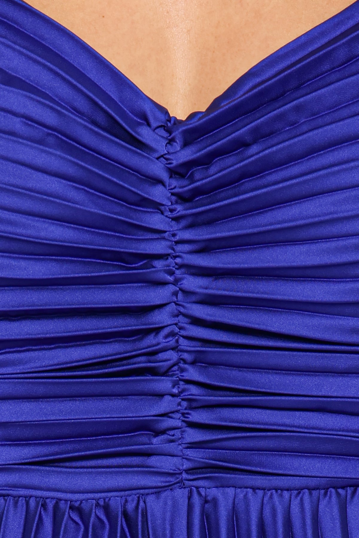 Angelique Pleated Jumpsuit in Royal Blue – view 6 of 6
