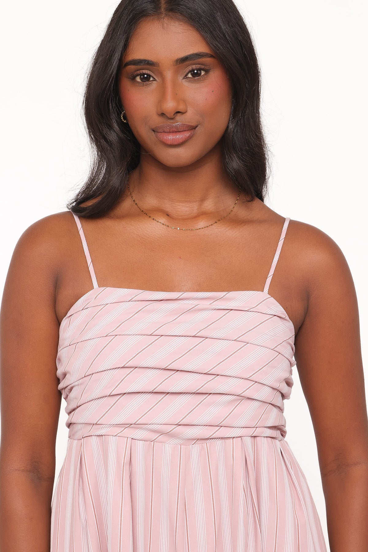 Pricilla Jumpsuit in Pink Stripe – view 5 of 6