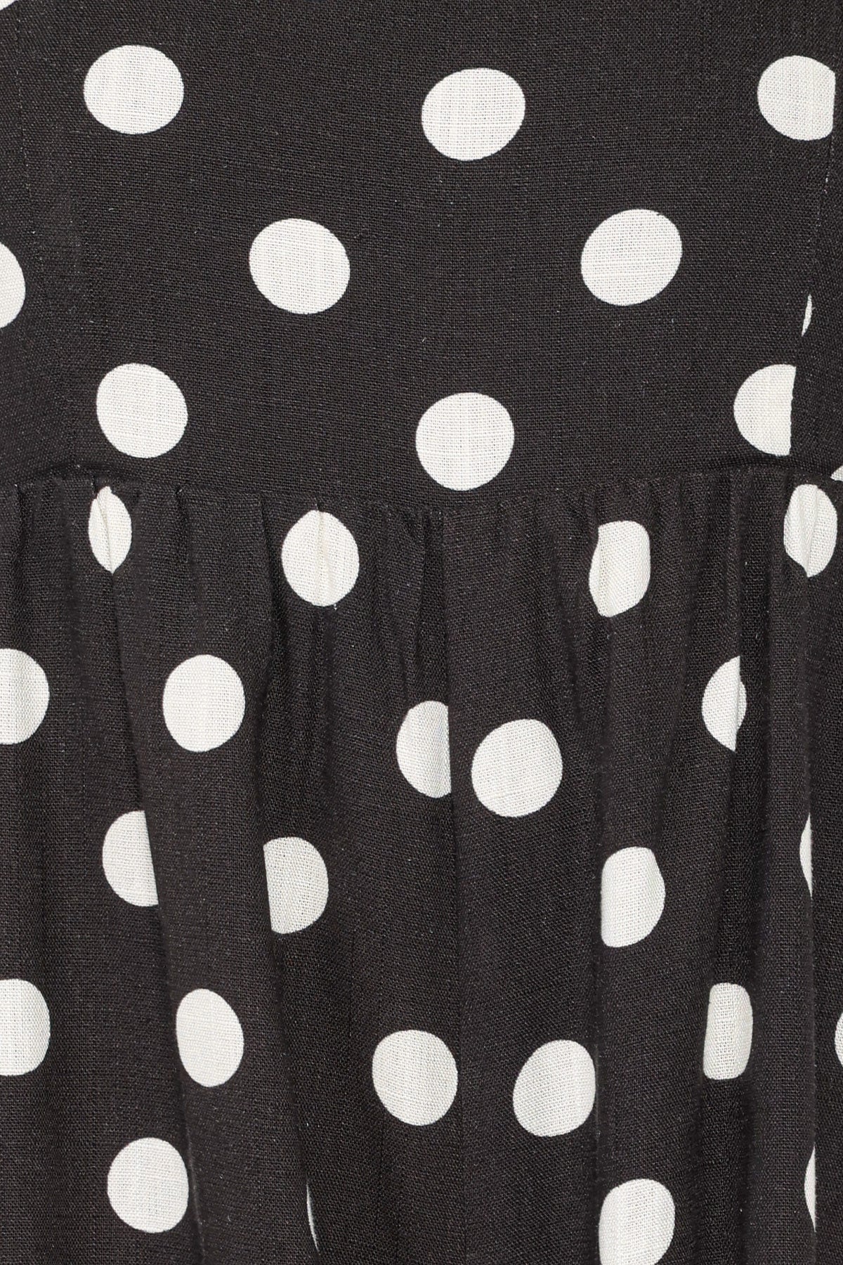 Quinley Romper in Black Polka Dot – view 6 of 12