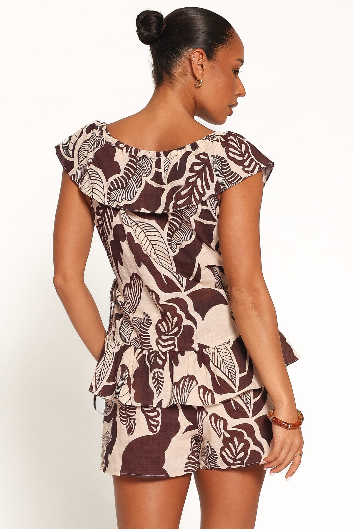 Brandy Short Set in Brown – view 4 of 6