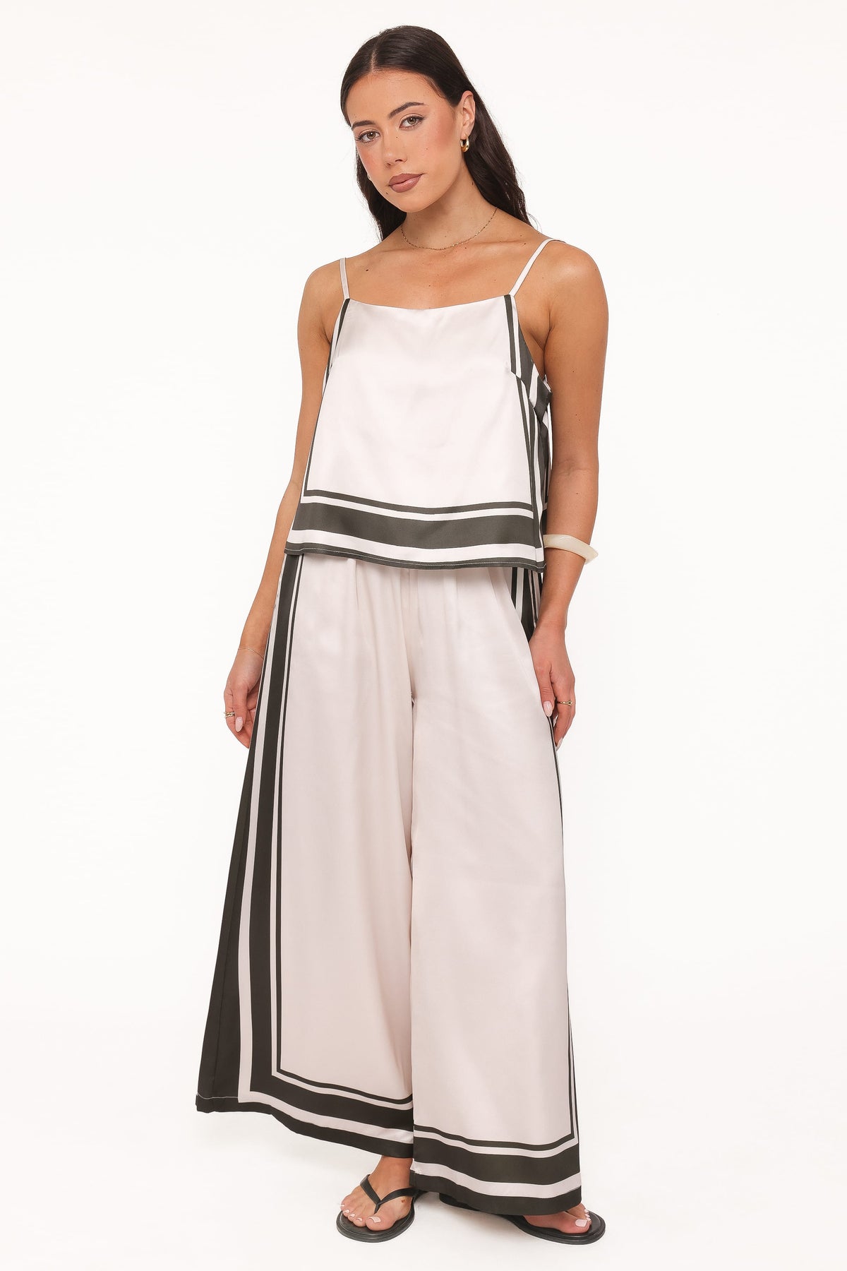 Caelia Pant Set in Beige Olive – view 5 of 7