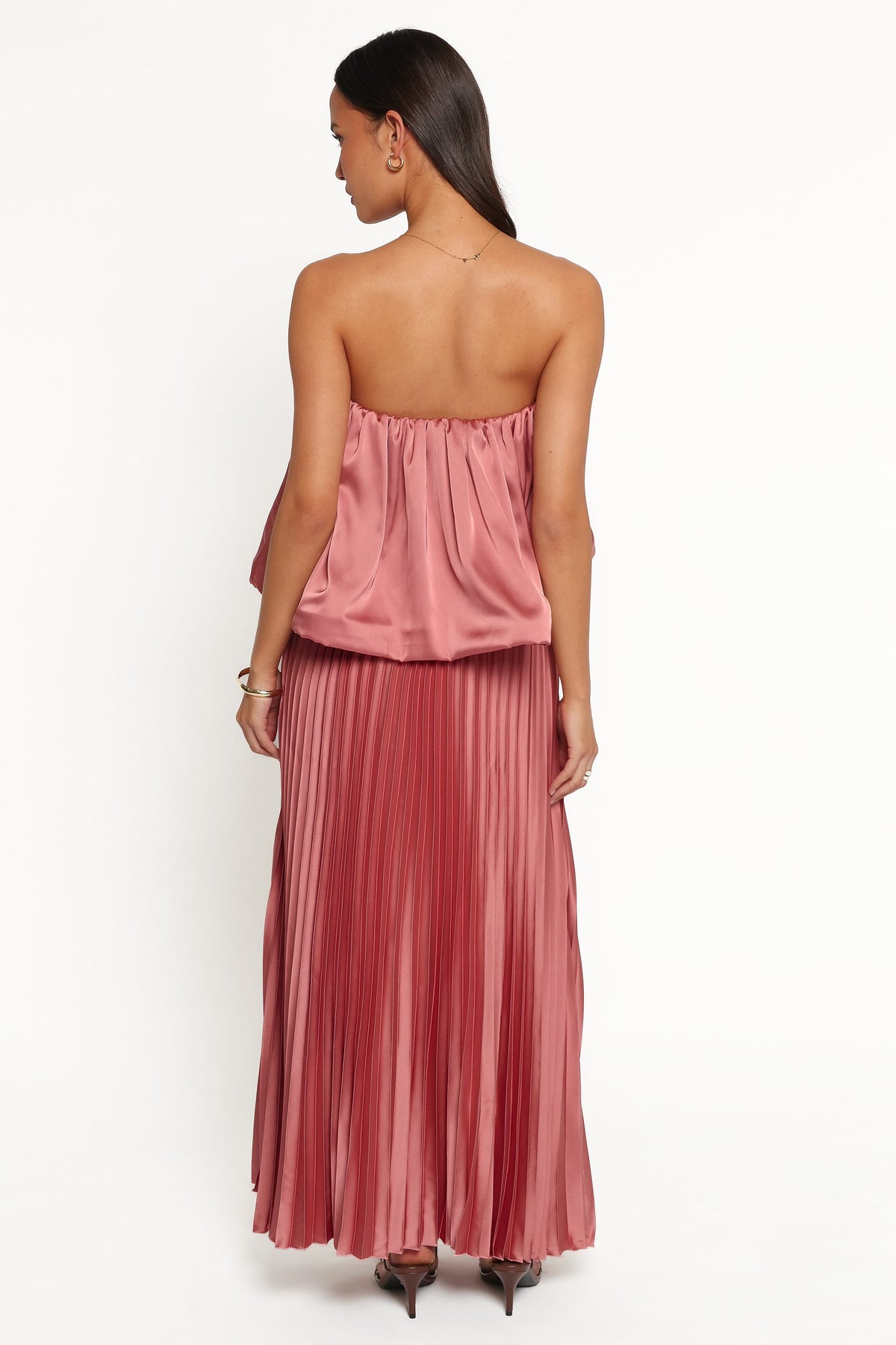Dorado Pleated Skirt Set in Dusty Rose – view 5 of 7