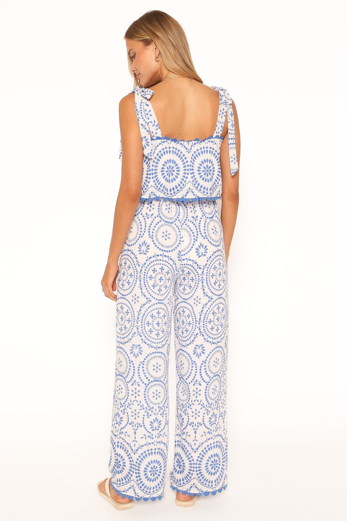 Felicia Pant Set in Blue Tile – view 4 of 6