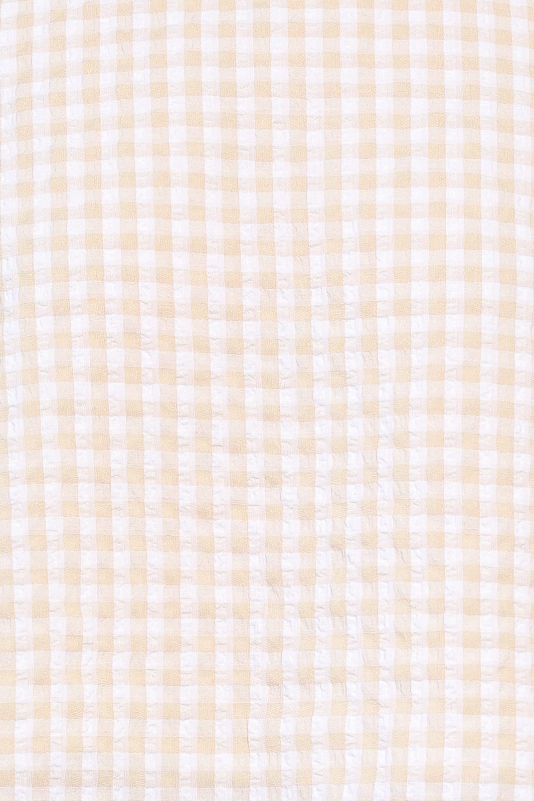 Jillian Smocked Pant Set in Beige Gingham – view 7 of 7