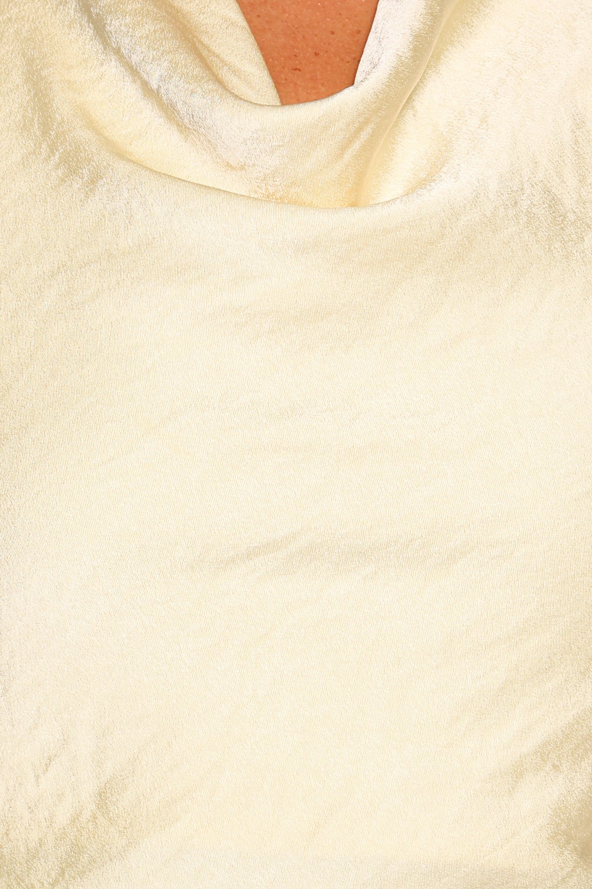 Brenn Halterneck Top in Butter Yellow – view 8 of 8